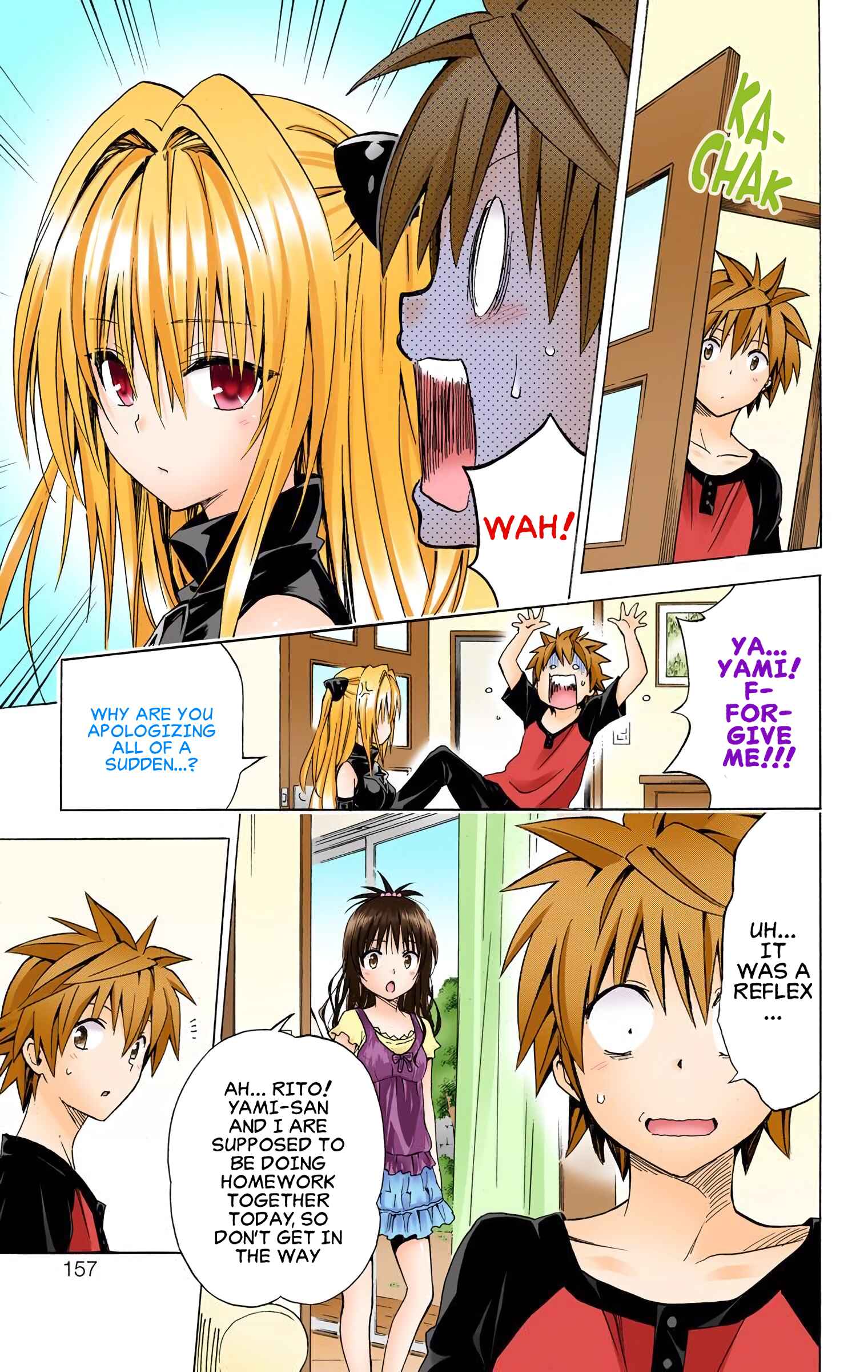 Page 4 Chapter 67 To Love Ru Darkness (Official Colored)