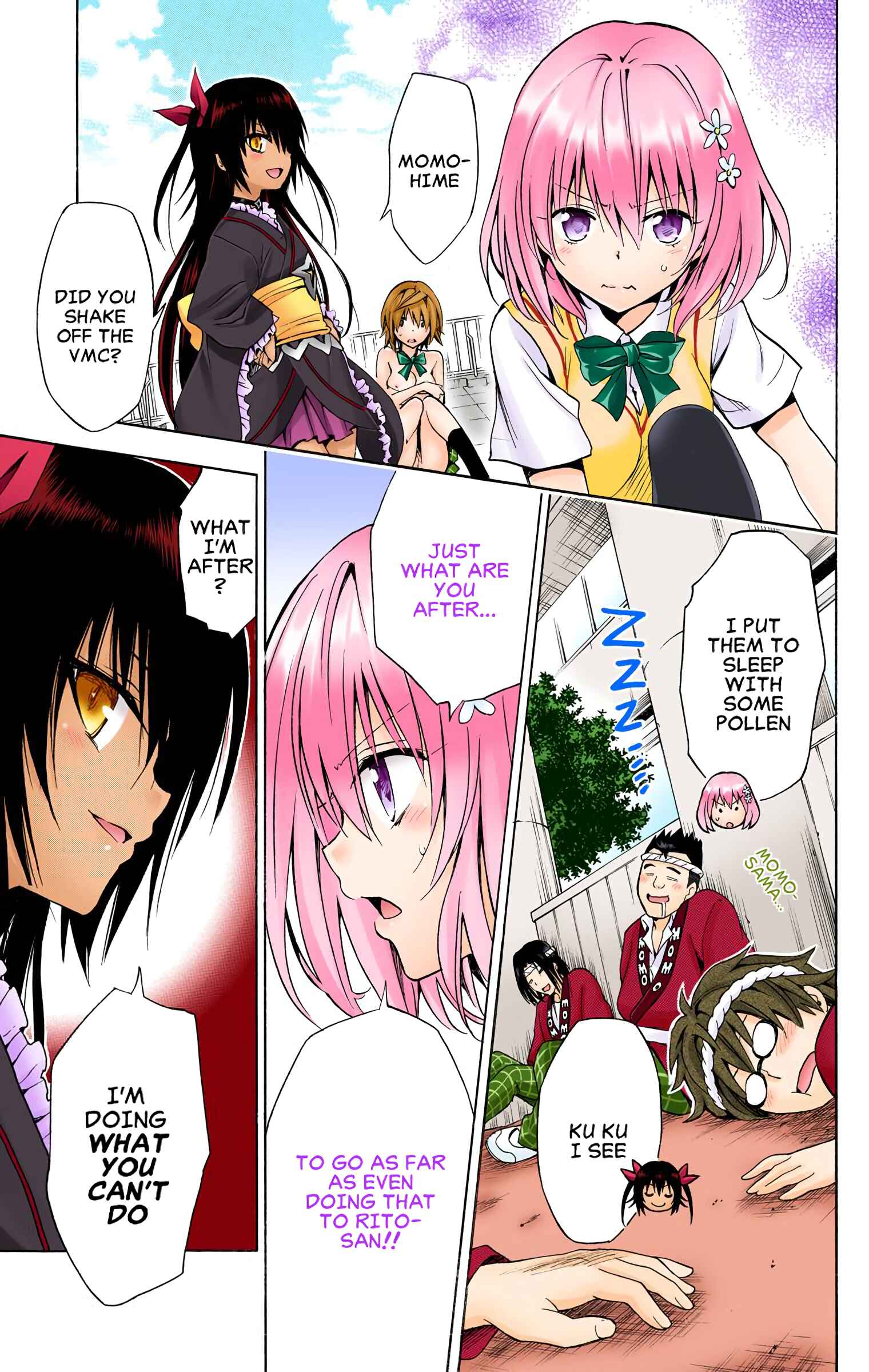 Page 36 Chapter 74 To Love Ru Darkness (Official Colored)