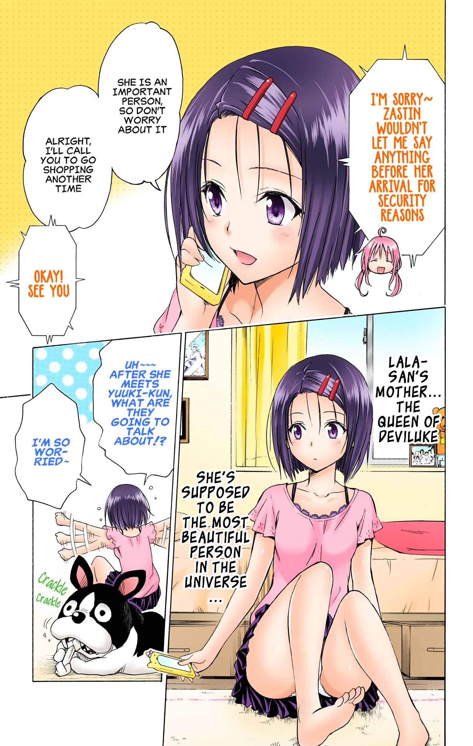 Page 16 Chapter 49 To Love Ru Darkness (Official Colored)