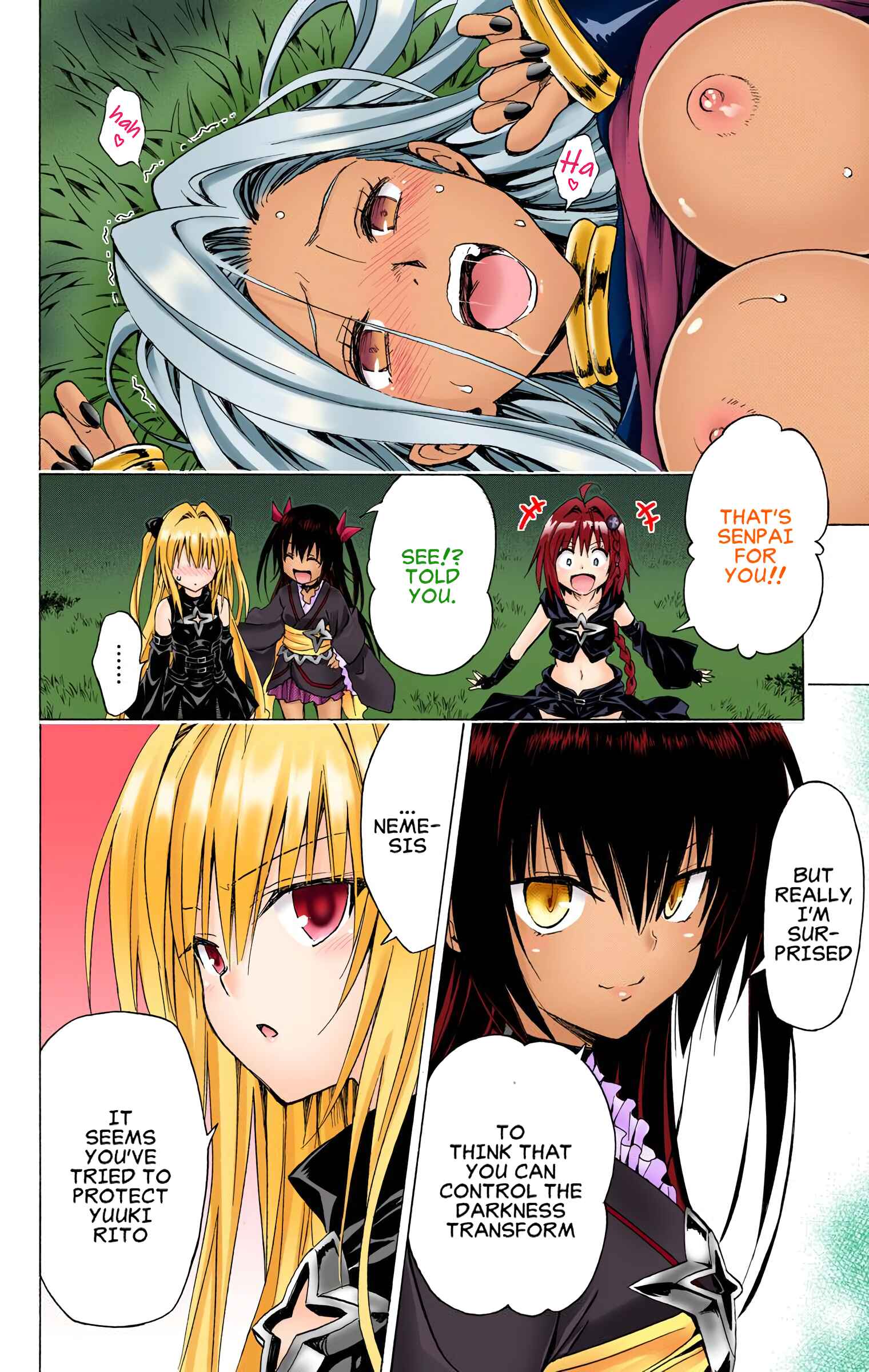 Page 36 Chapter 72 To Love Ru Darkness (Official Colored)