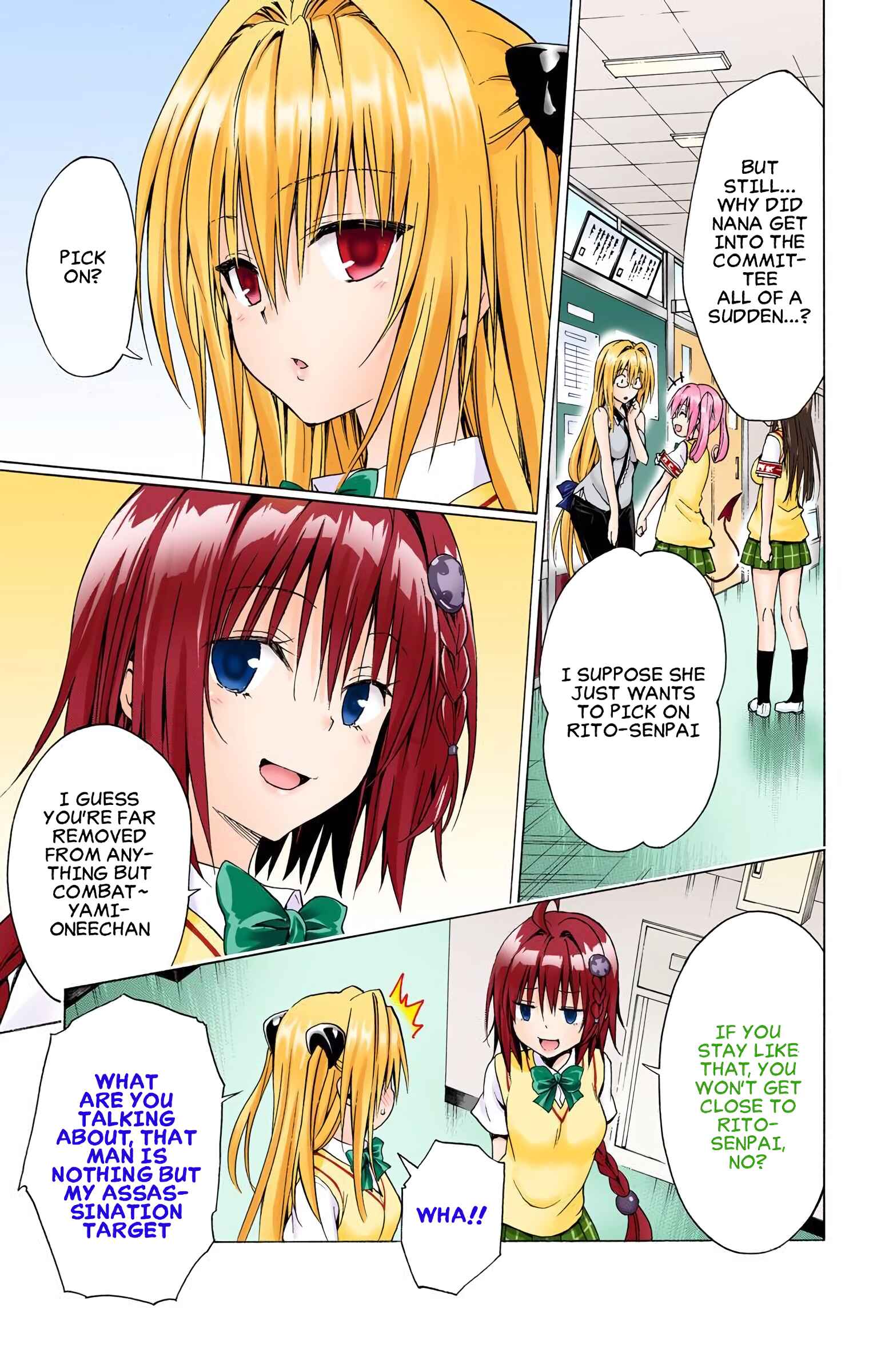 Page 6 Chapter 64 To Love Ru Darkness (Official Colored)