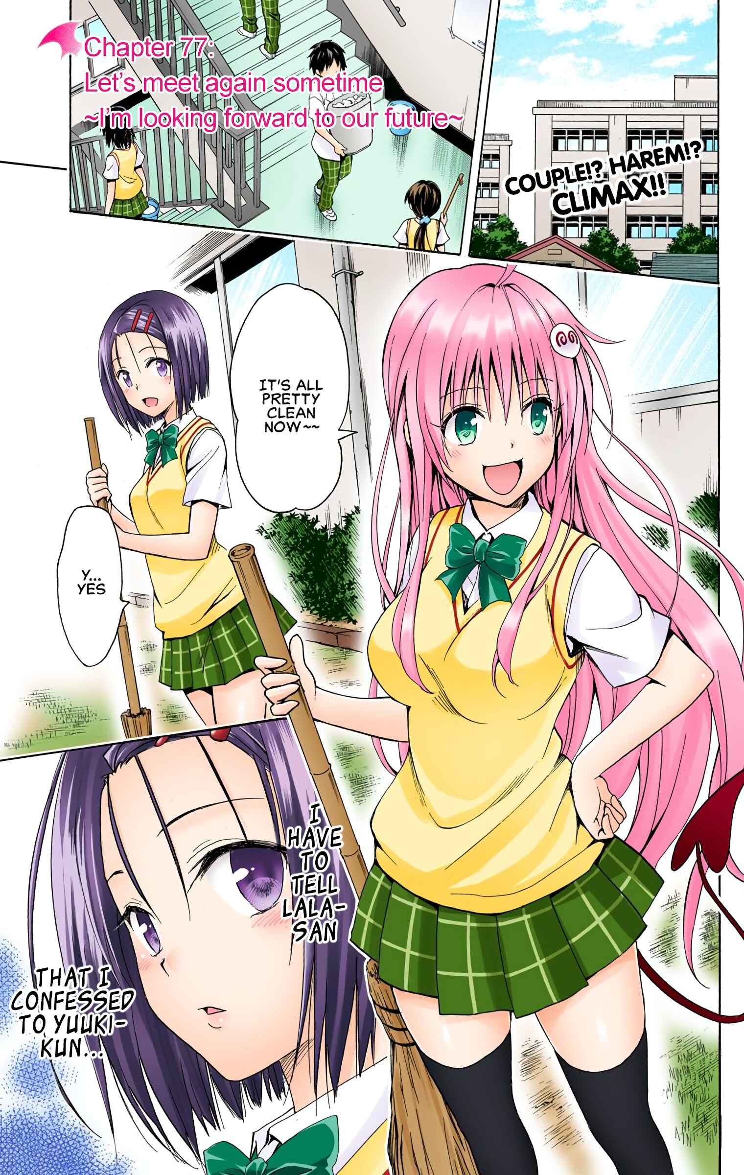 Page 2 Chapter 77 To Love Ru Darkness (Official Colored)