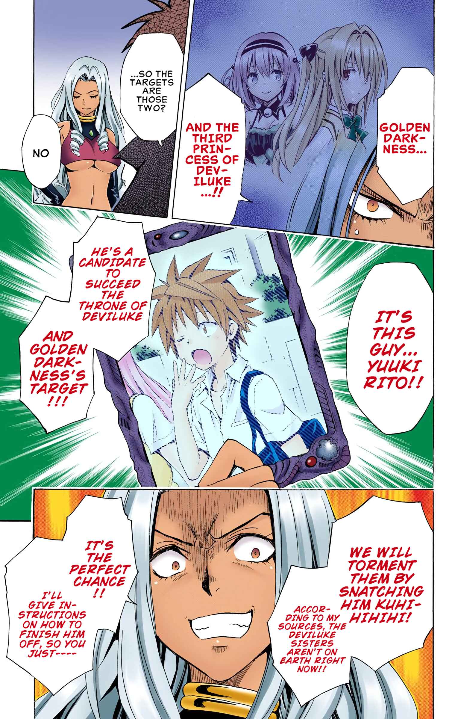 Page 4 Chapter 70 To Love Ru Darkness (Official Colored)