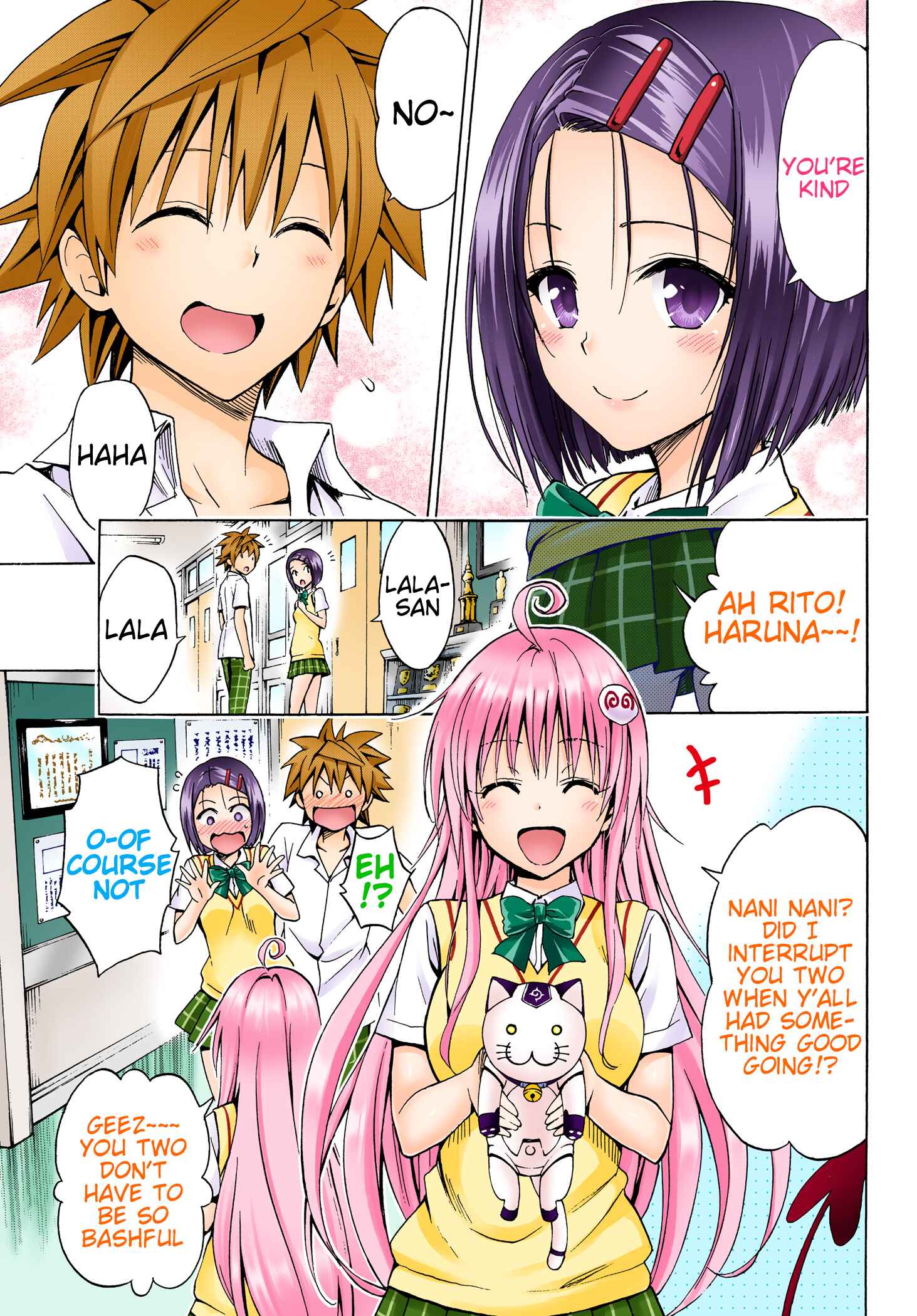 Page 9 Chapter 77.1 To Love Ru Darkness (Official Colored)