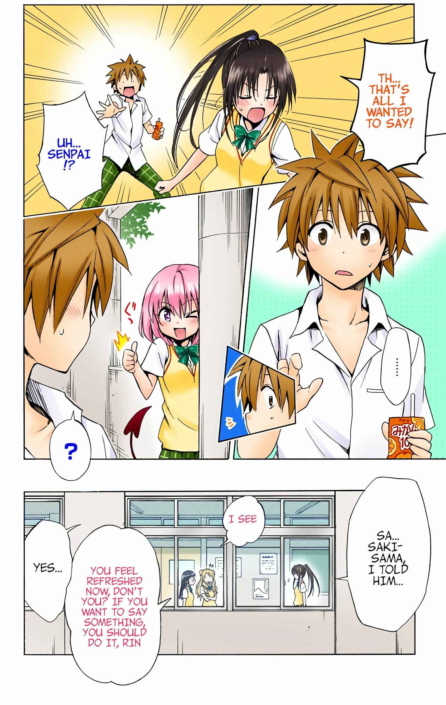Page 34 Chapter 33 To Love Ru Darkness (Official Colored)