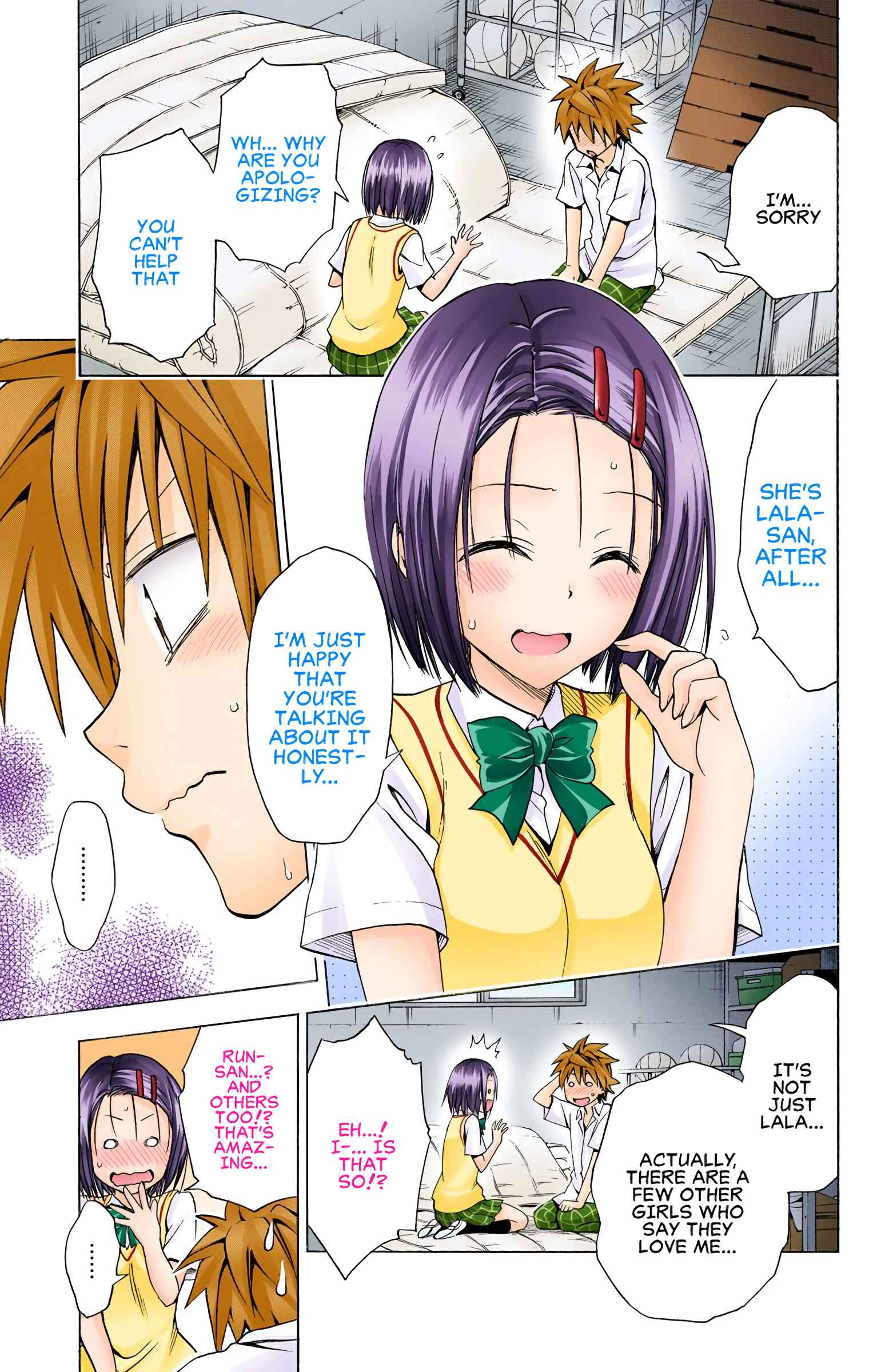 Page 6 Chapter 76 To Love Ru Darkness (Official Colored)