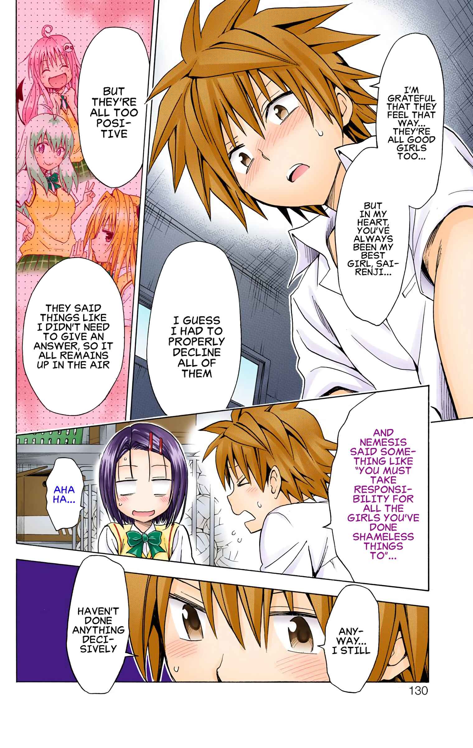 Page 7 Chapter 76 To Love Ru Darkness (Official Colored)