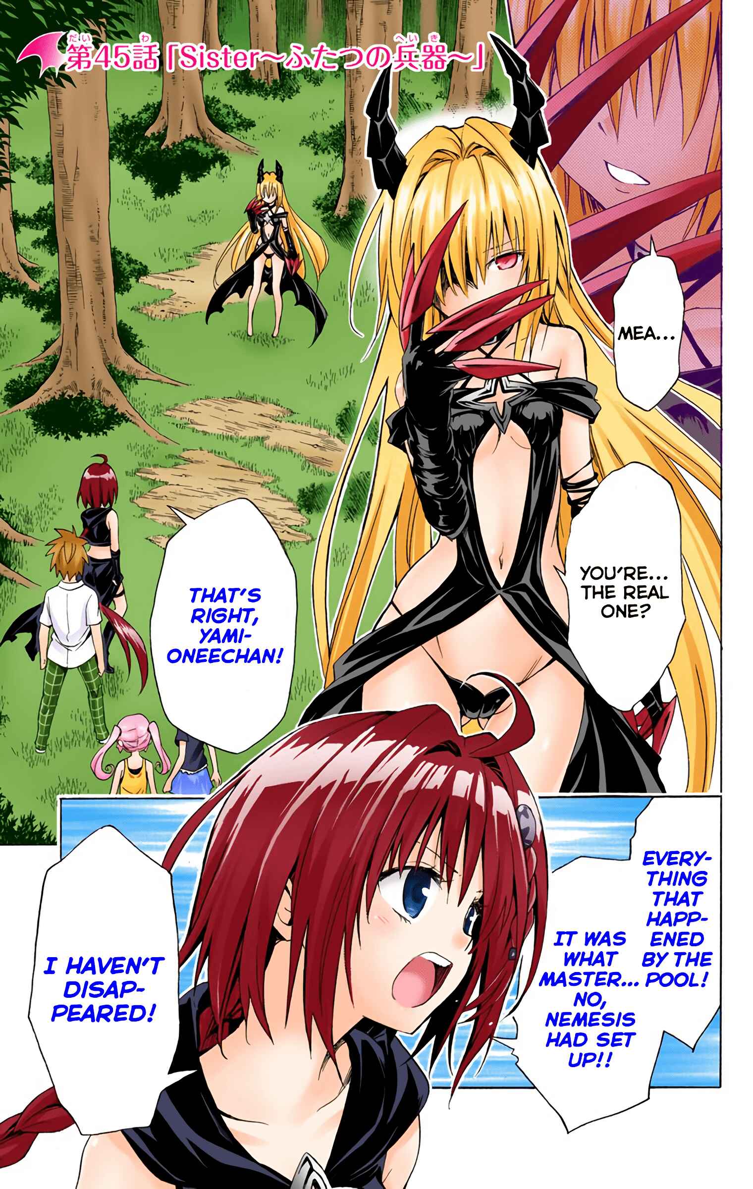 Page 10 Chapter 45 To Love Ru Darkness (Official Colored)