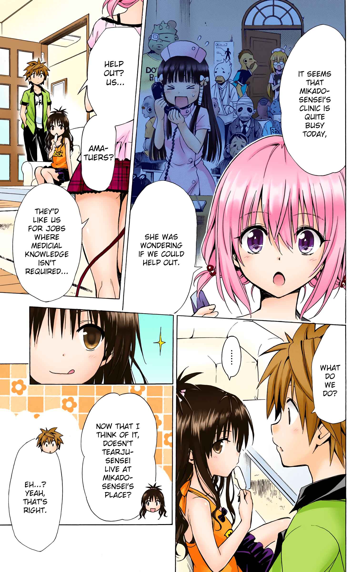 Page 7 Chapter 38 To Love Ru Darkness (Official Colored)