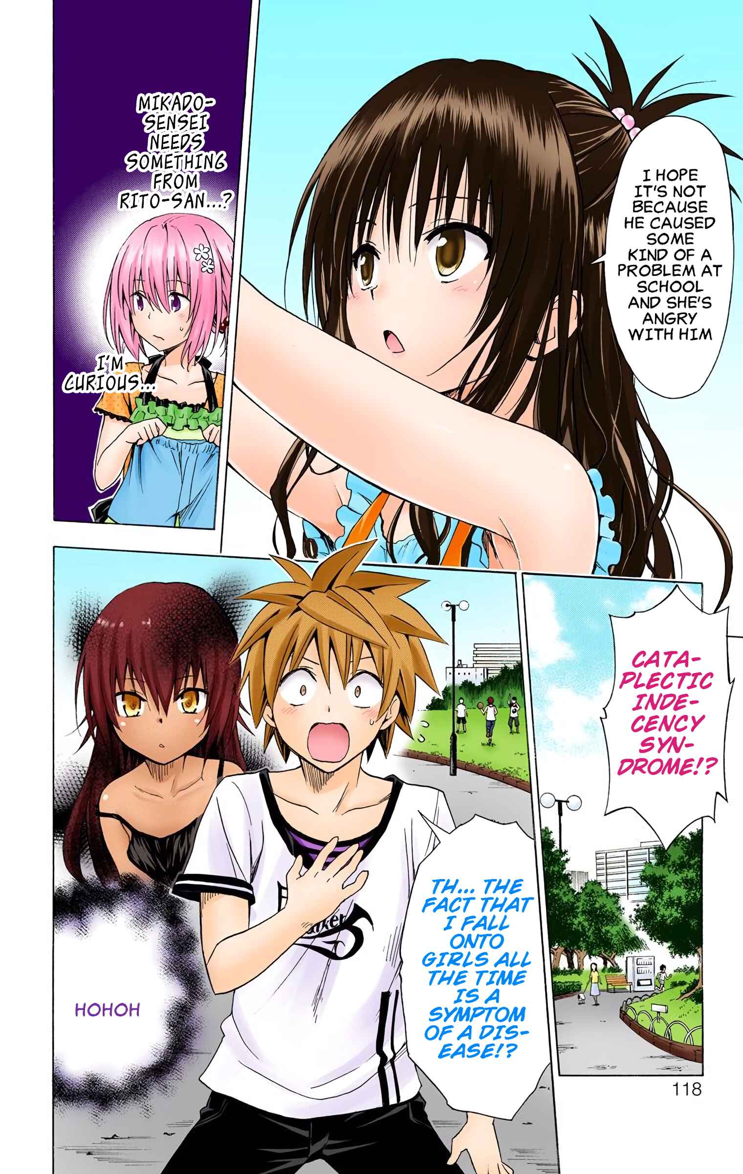 Page 3 Chapter 66 To Love Ru Darkness (Official Colored)