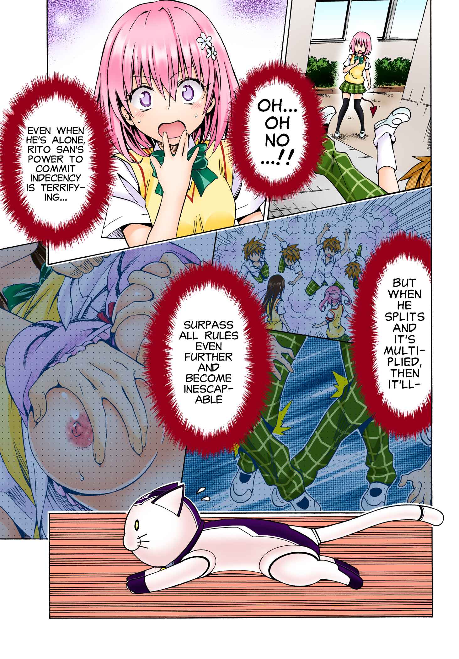 Page 9 Chapter 77.2 To Love Ru Darkness (Official Colored)
