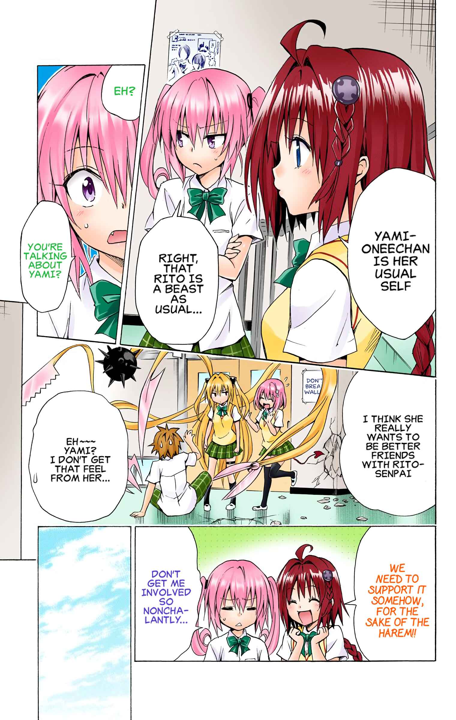 Page 4 Chapter 53 To Love Ru Darkness (Official Colored)