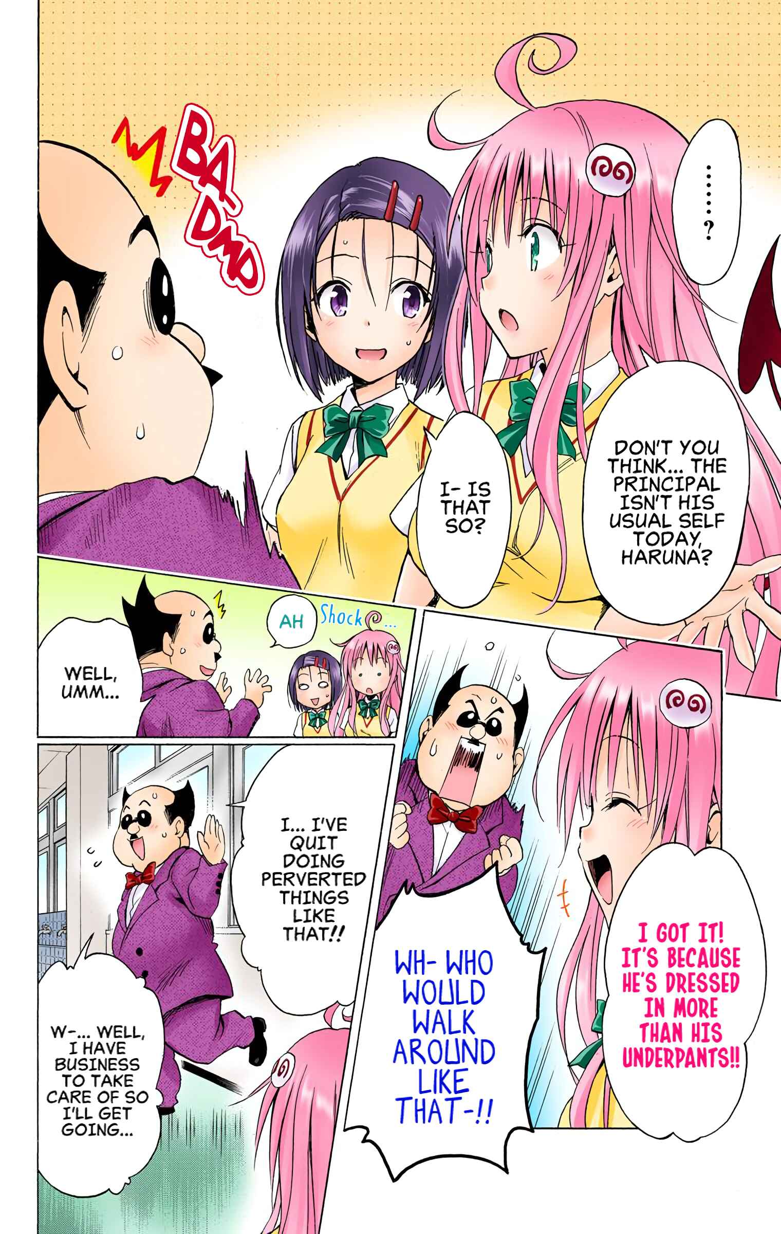 Page 8 Chapter 57 To Love Ru Darkness (Official Colored)