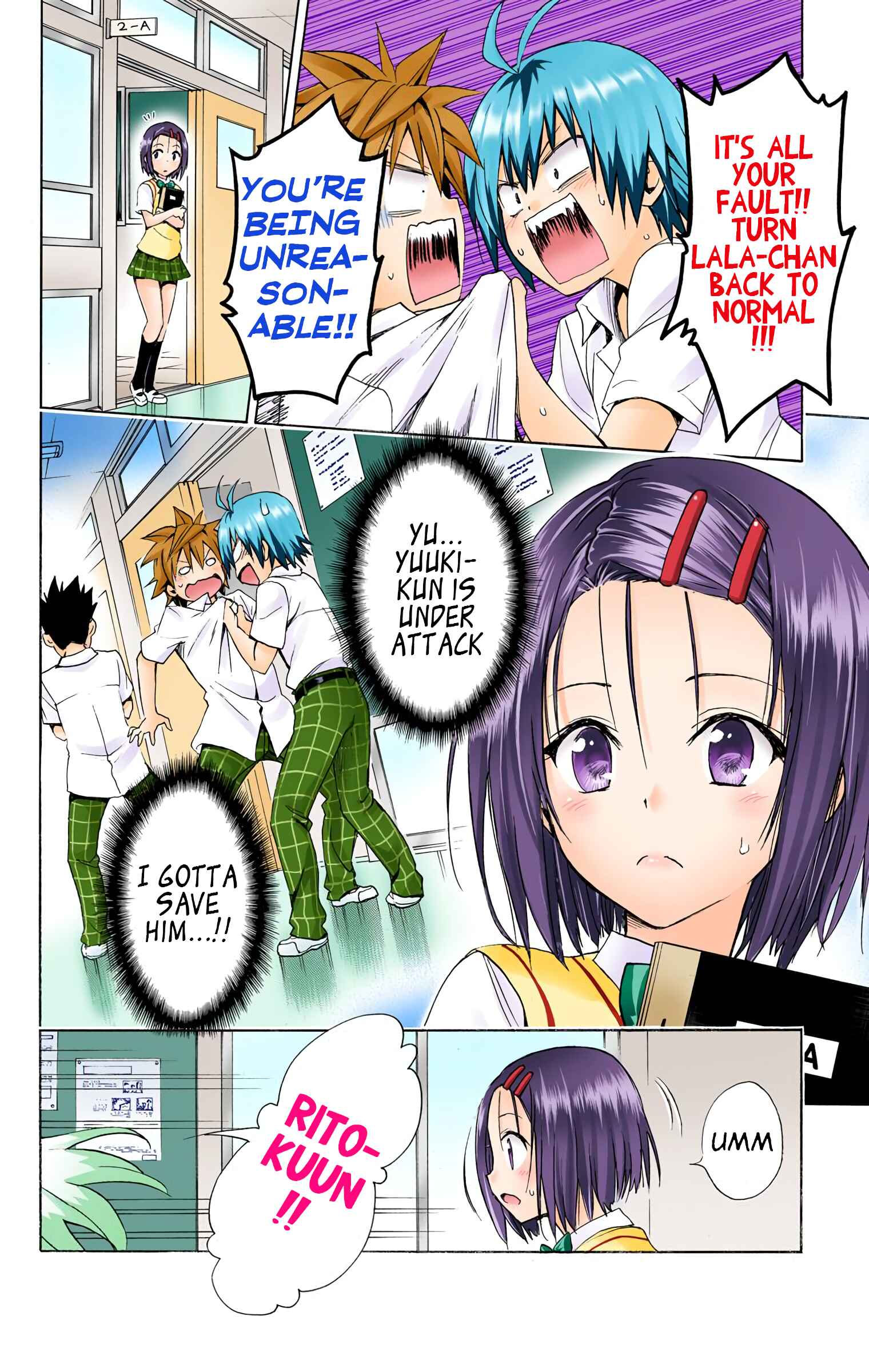 Page 10 Chapter 48 To Love Ru Darkness (Official Colored)