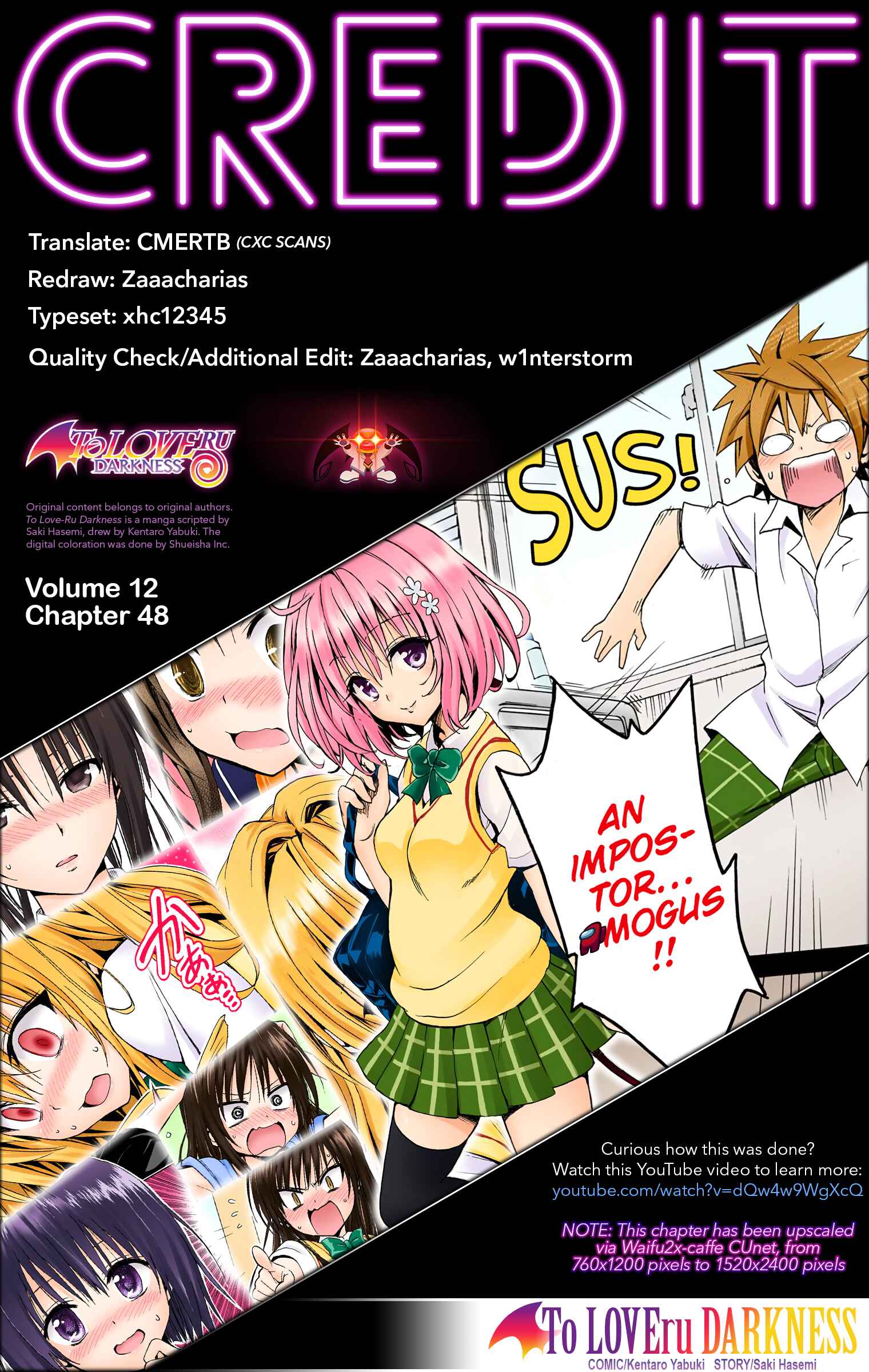Page 38 Chapter 48 To Love Ru Darkness (Official Colored)