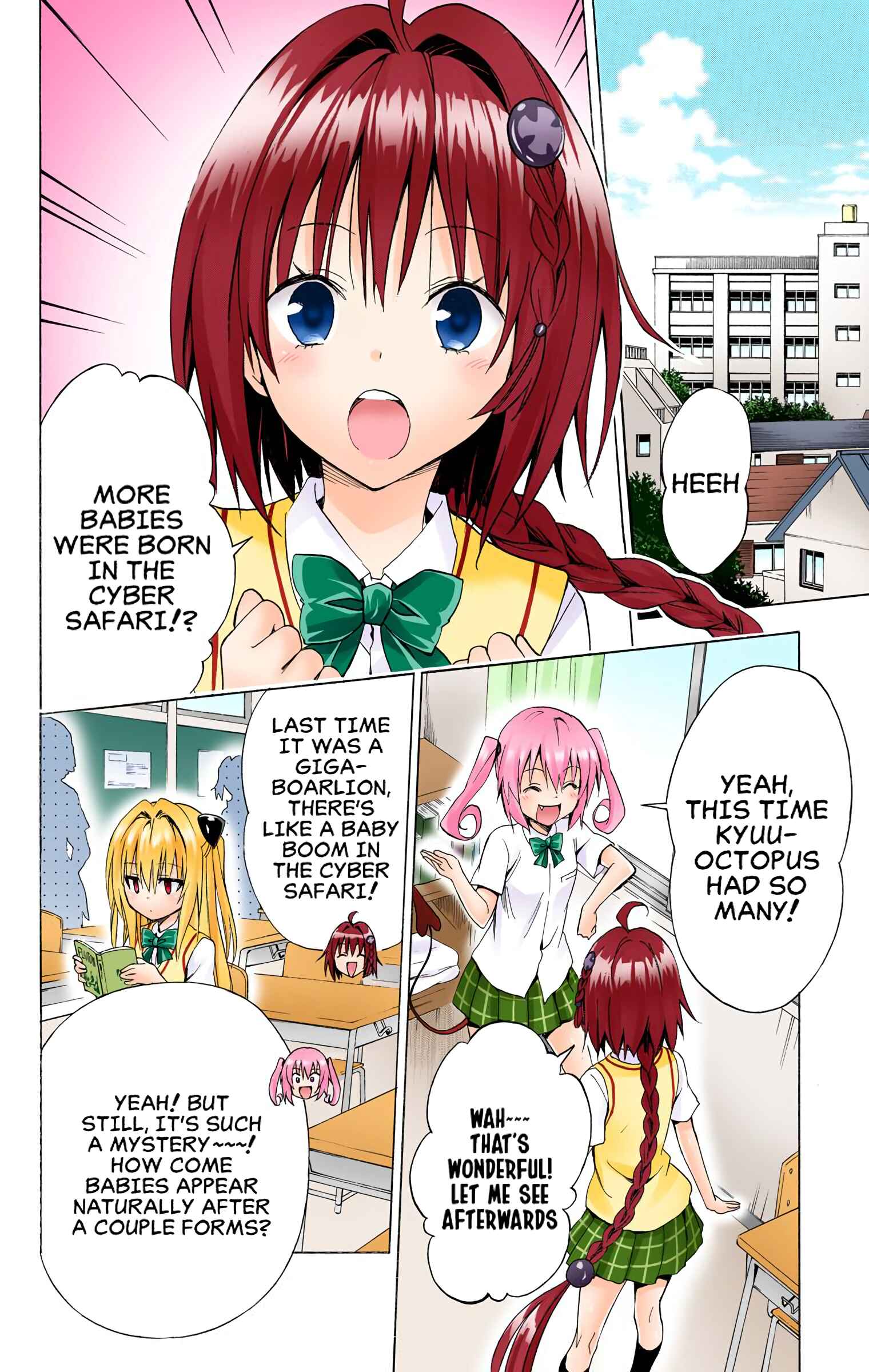 Page 14 Chapter 55 To Love Ru Darkness (Official Colored)
