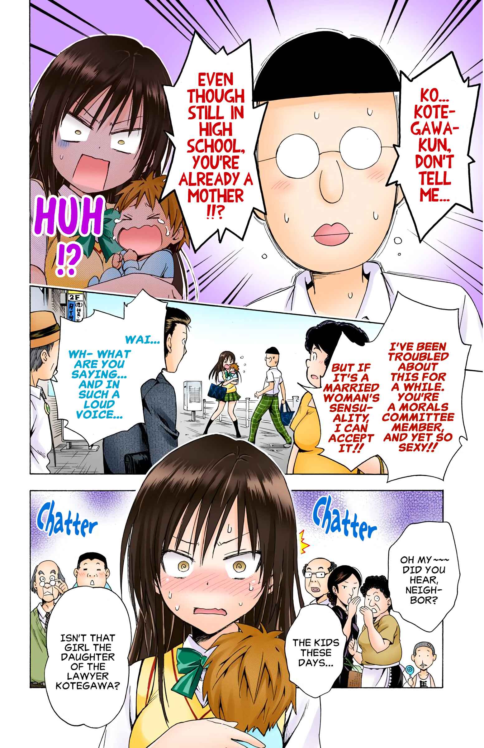 Page 14 Chapter 51 To Love Ru Darkness (Official Colored)