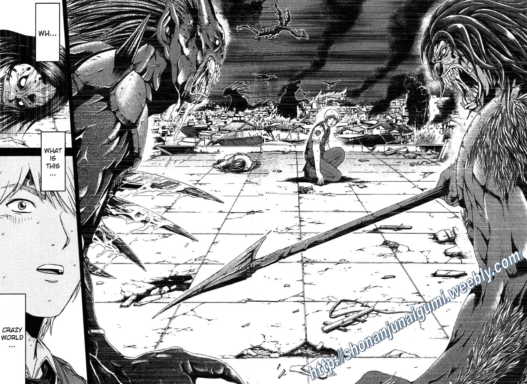 Page 18 Chapter 20 Ino-Head Gargoyle