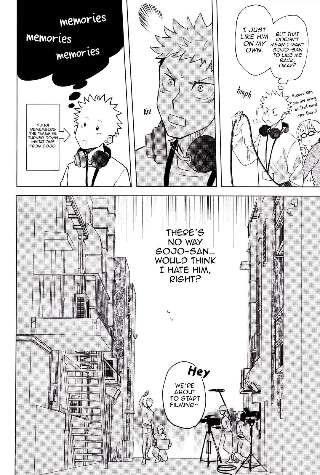 Page 10 Chapter 2 Jujutsu Kaisen - Mekakushi Haiyuu Gojo-san to Shinjin AD Itadori-kun (Doujinshi)
