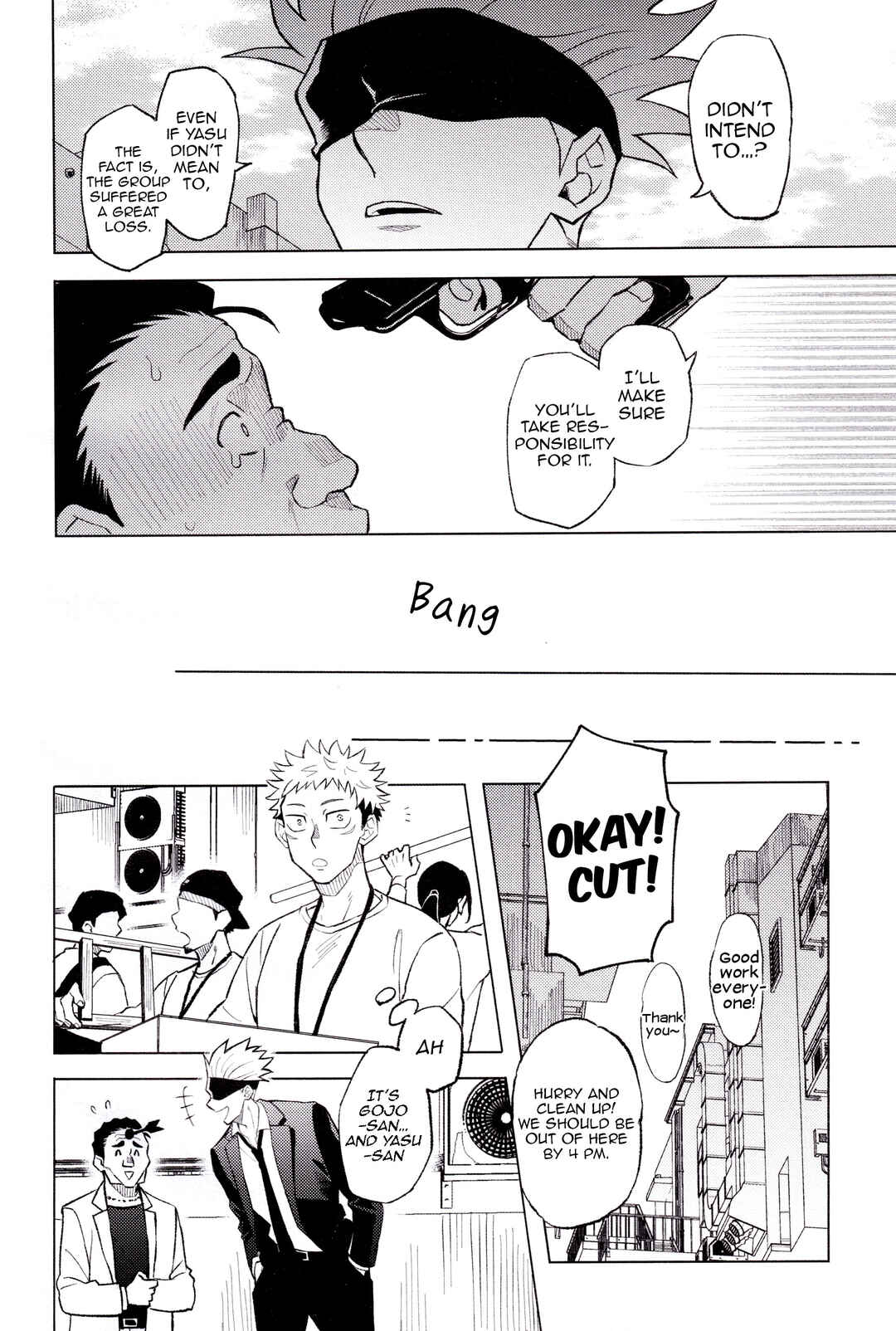 Page 12 Chapter 2 Jujutsu Kaisen - Mekakushi Haiyuu Gojo-san to Shinjin AD Itadori-kun (Doujinshi)