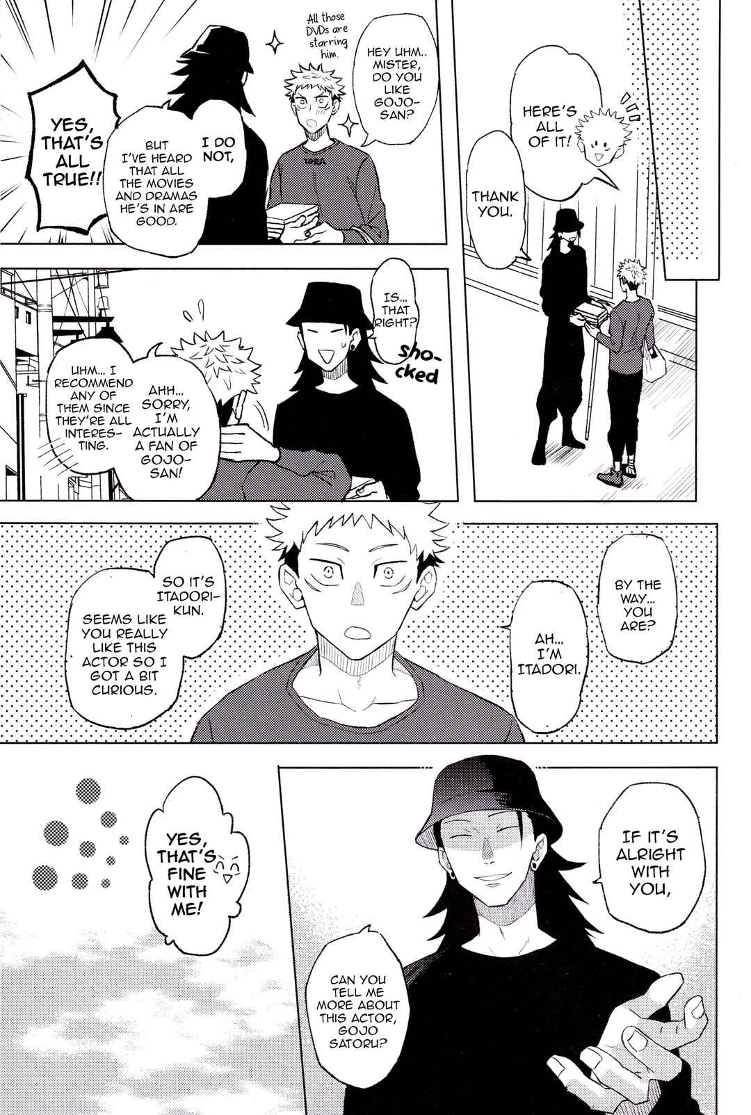 Page 19 Chapter 2 Jujutsu Kaisen - Mekakushi Haiyuu Gojo-san to Shinjin AD Itadori-kun (Doujinshi)