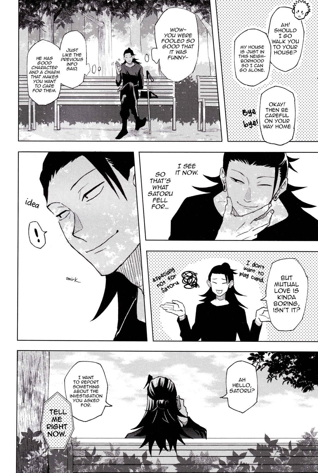 Page 22 Chapter 2 Jujutsu Kaisen - Mekakushi Haiyuu Gojo-san to Shinjin AD Itadori-kun (Doujinshi)