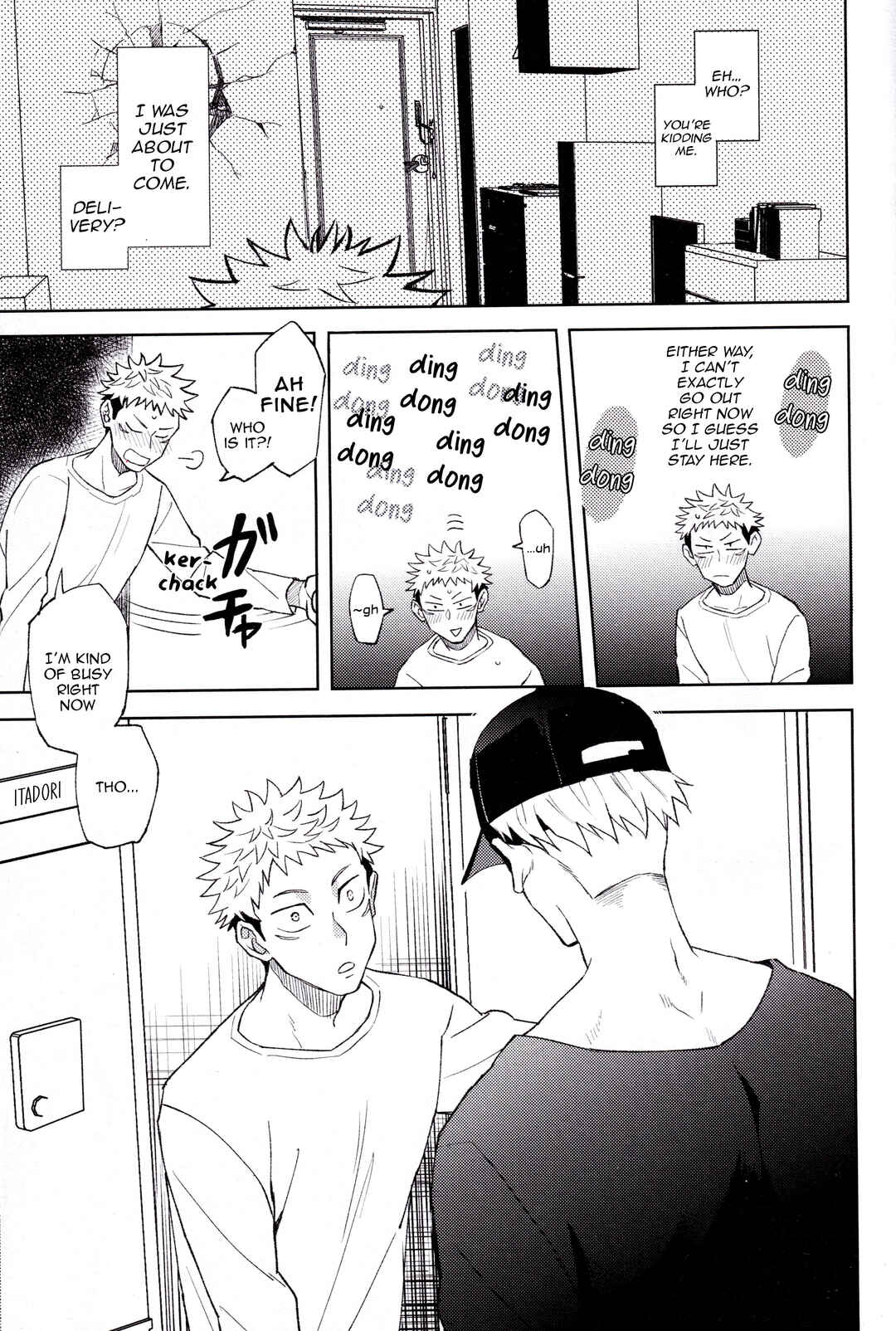 Page 25 Chapter 2 Jujutsu Kaisen - Mekakushi Haiyuu Gojo-san to Shinjin AD Itadori-kun (Doujinshi)