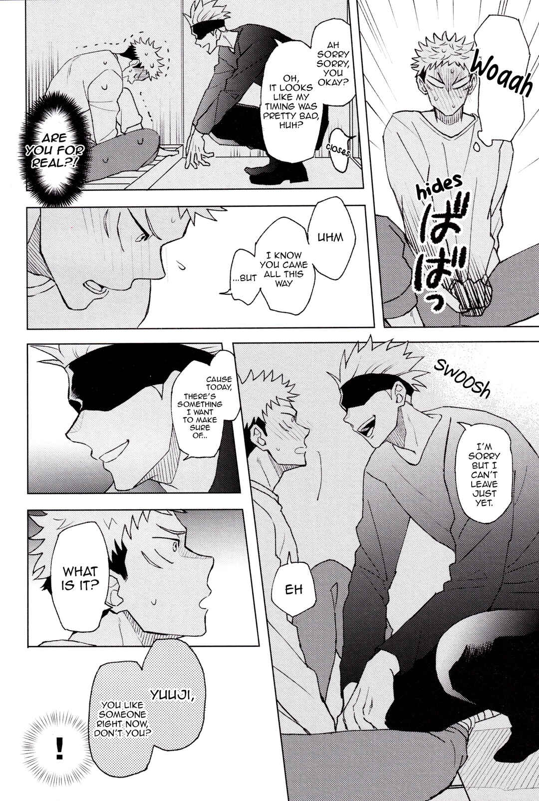Page 28 Chapter 2 Jujutsu Kaisen - Mekakushi Haiyuu Gojo-san to Shinjin AD Itadori-kun (Doujinshi)