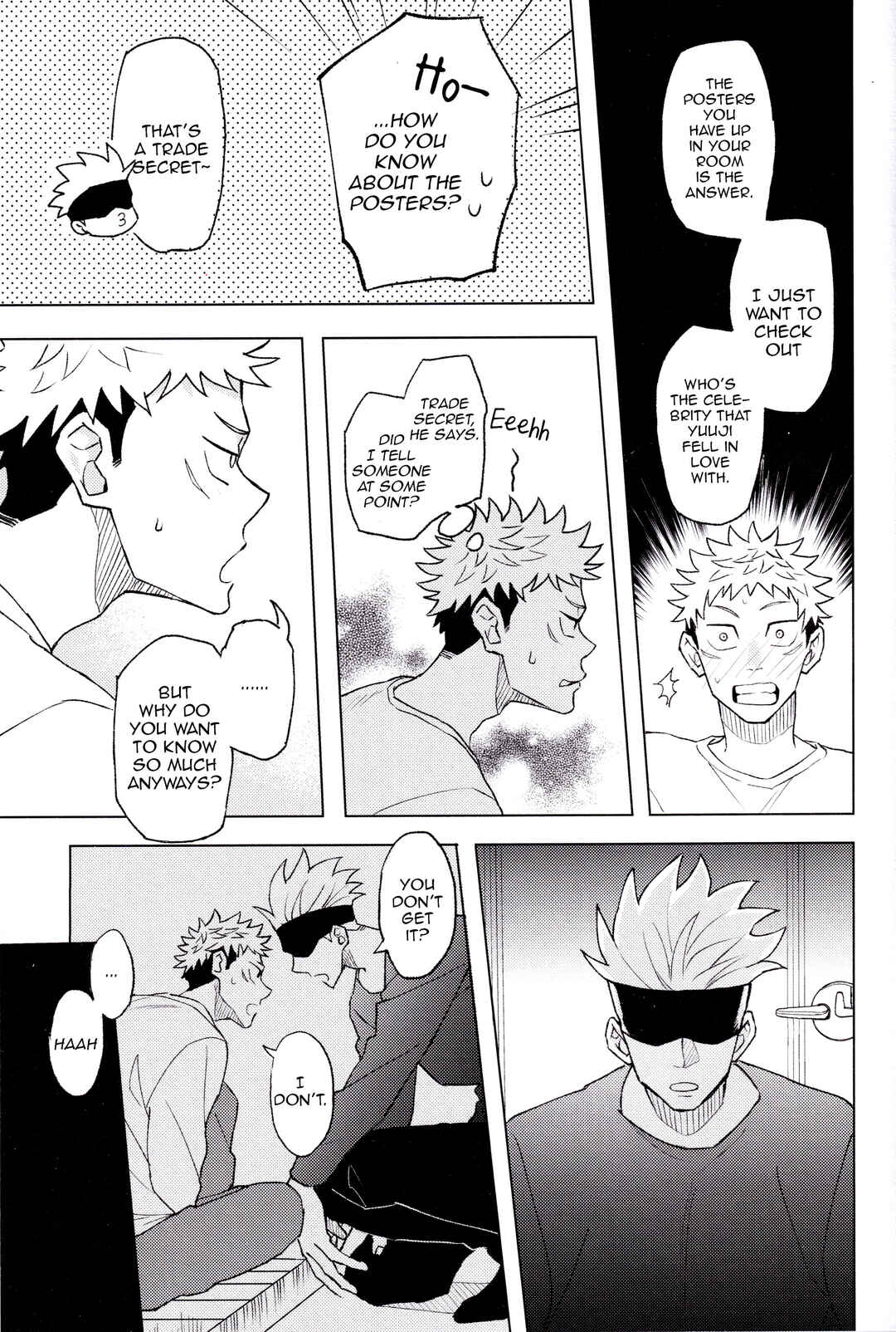 Page 29 Chapter 2 Jujutsu Kaisen - Mekakushi Haiyuu Gojo-san to Shinjin AD Itadori-kun (Doujinshi)