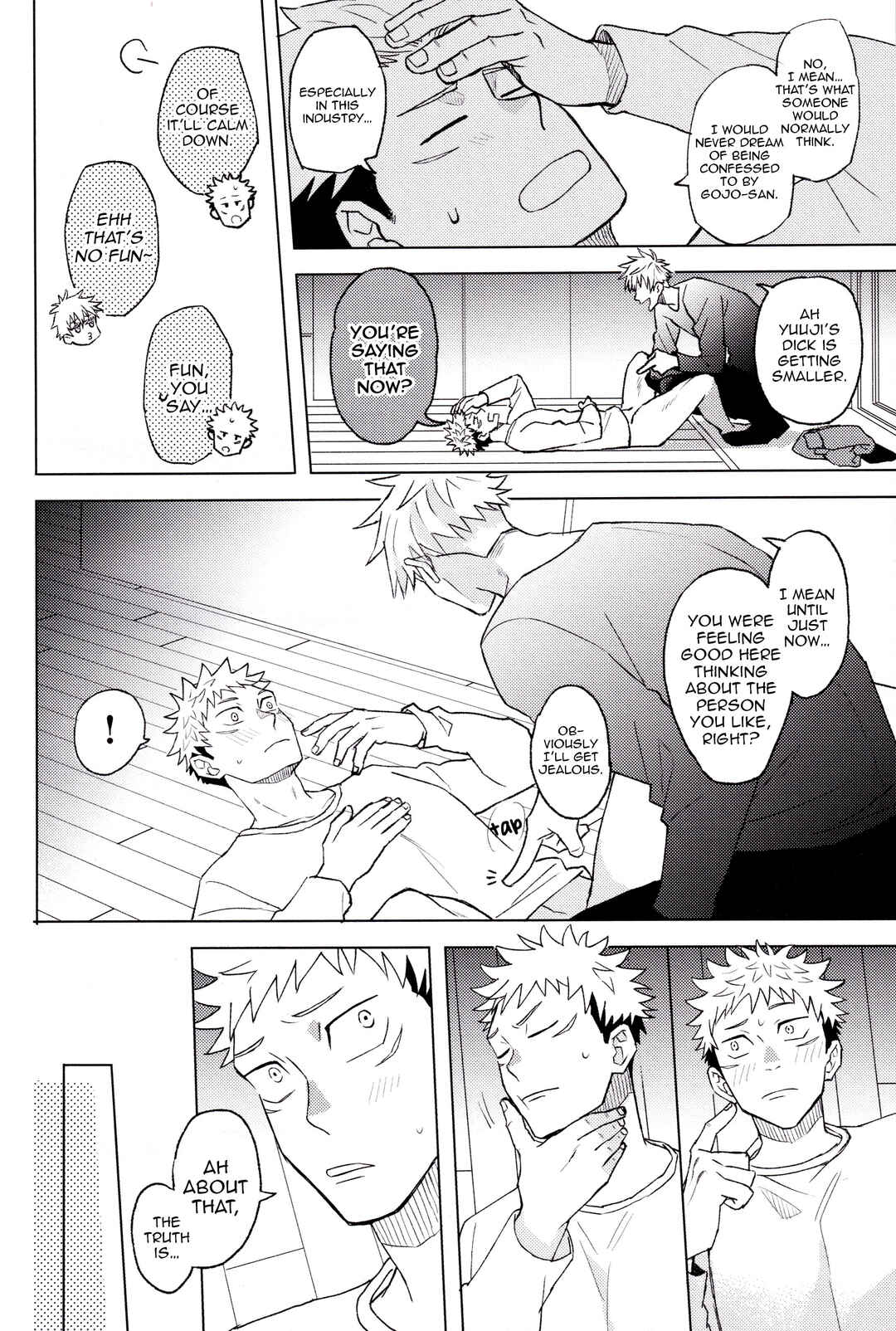 Page 32 Chapter 2 Jujutsu Kaisen - Mekakushi Haiyuu Gojo-san to Shinjin AD Itadori-kun (Doujinshi)