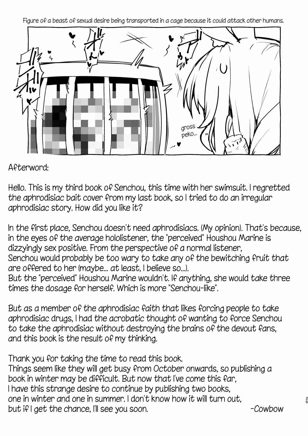 Page 25 Chapter 3 Hololive - Marine Senchou no Usui Hon Soushuuhen (Doujinshi)