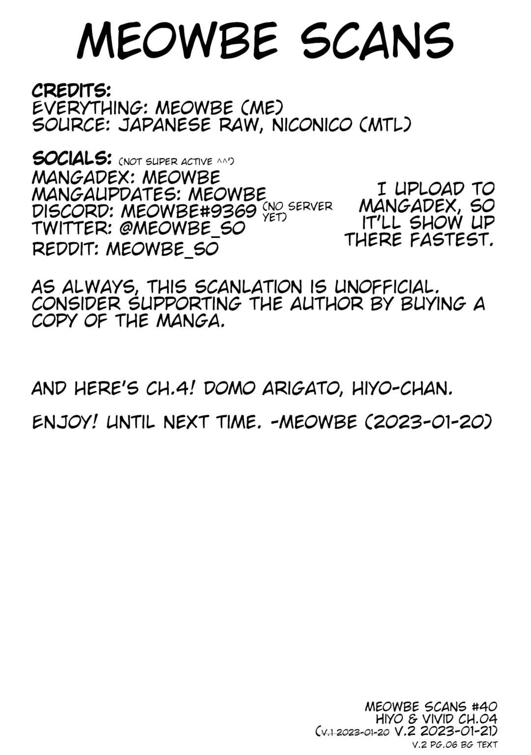Page 16 Chapter 4 Hiyo & Vivid!