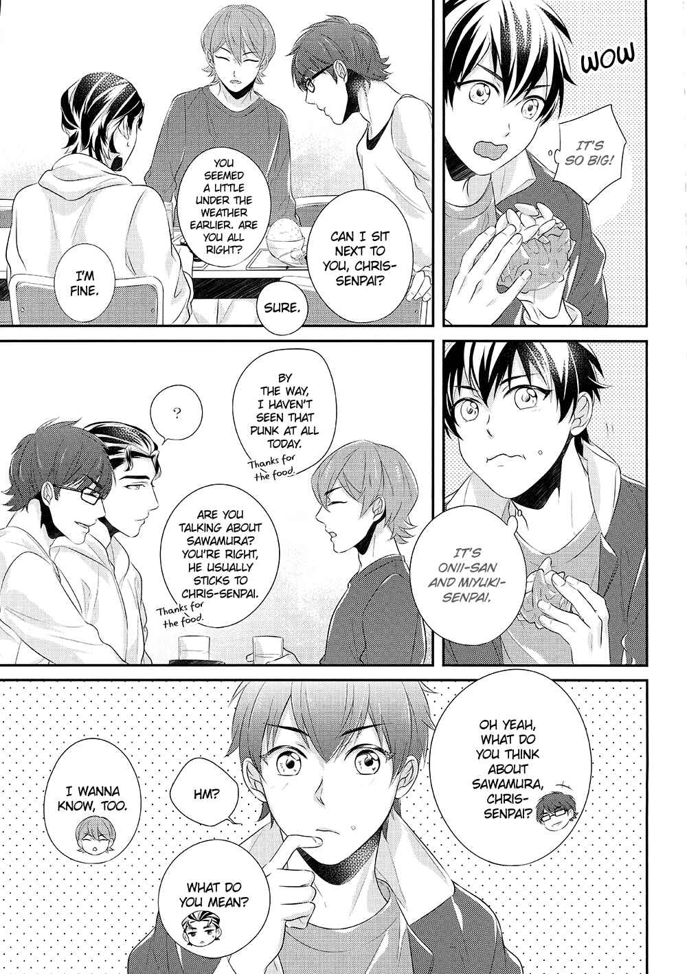 Page 12 Chapter Unknown_bd81 Diamond no Ace - Ive Become Small Enough to Fit in a Palm?! (Doujinshi)