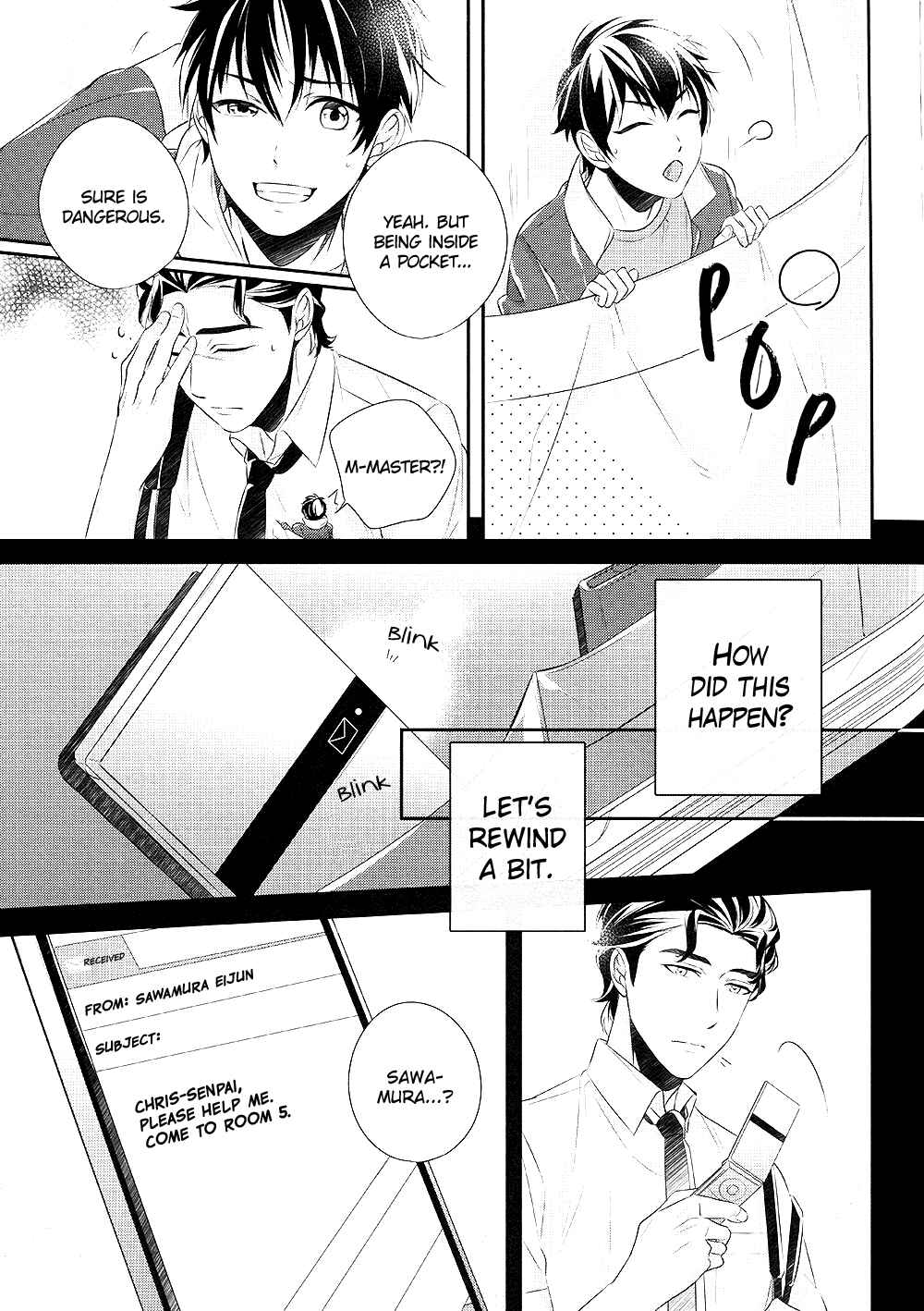 Page 6 Chapter Unknown_bd81 Diamond no Ace - Ive Become Small Enough to Fit in a Palm?! (Doujinshi)