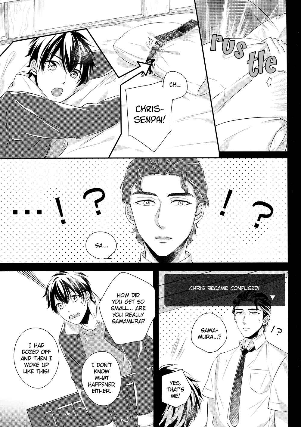 Page 8 Chapter Unknown_bd81 Diamond no Ace - Ive Become Small Enough to Fit in a Palm?! (Doujinshi)