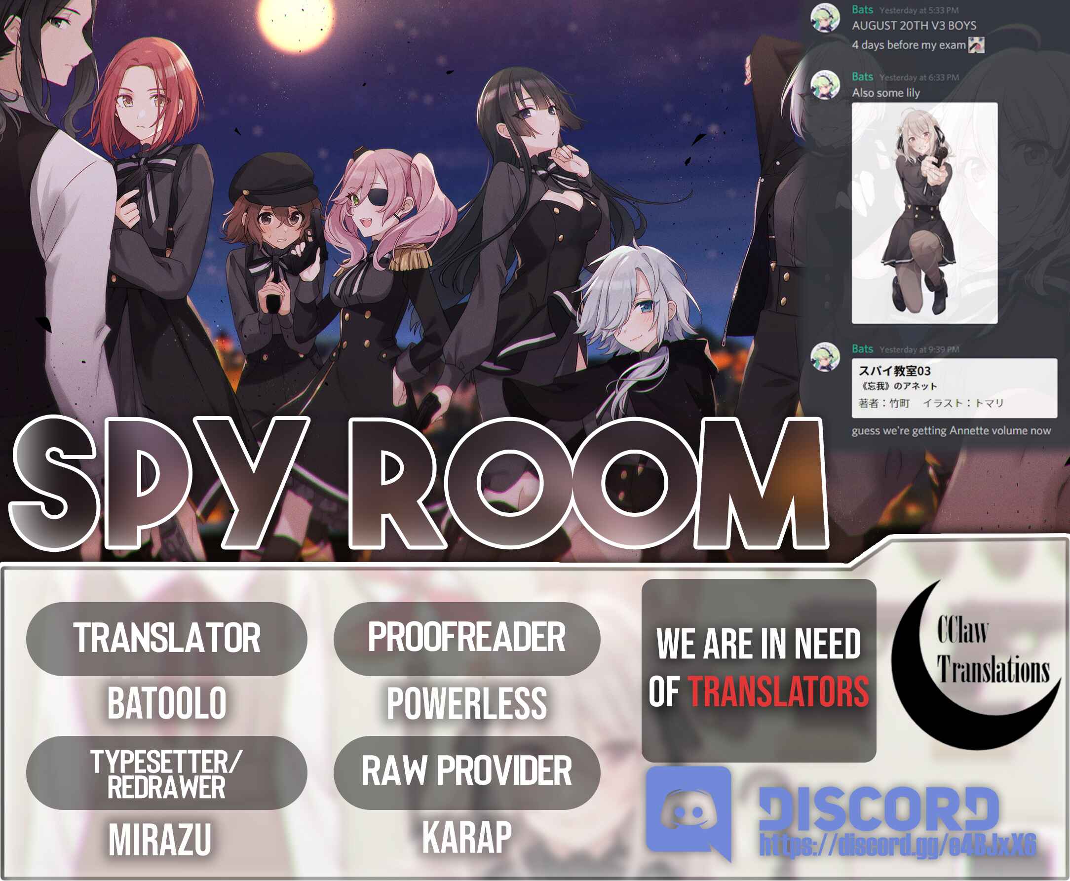Page 16 Chapter 3.2 Spy Classroom