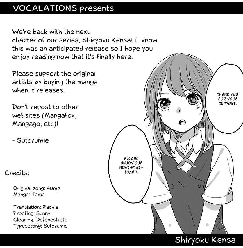 Page 1 Chapter 2 Shiryoku Kensa