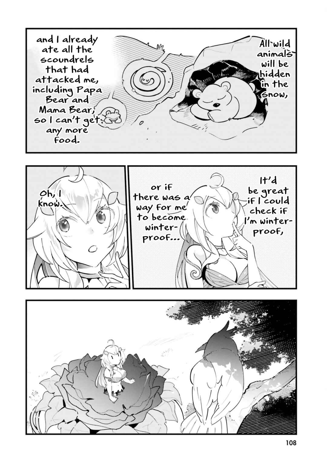 Page 15 Chapter 9 Shokubutsu Monster Musume Nikki ~Seijo datta Watashi ga Uragirareta Hate ni Aruraune ni Tensei Shite Shimatta node, kore kara wa Kougousei wo Shinagara Shizuka ni Shokubutsu Life wo Sugoshimasu~