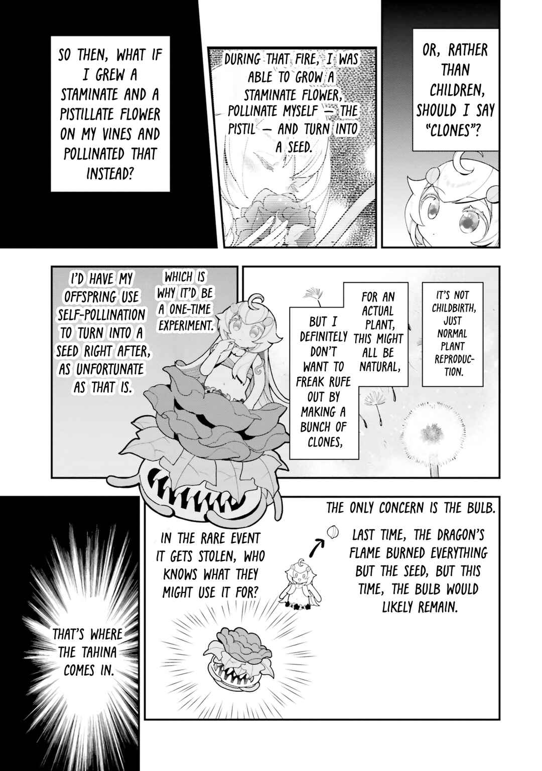 Page 10 Chapter 22 Shokubutsu Monster Musume Nikki ~Seijo datta Watashi ga Uragirareta Hate ni Aruraune ni Tensei Shite Shimatta node, kore kara wa Kougousei wo Shinagara Shizuka ni Shokubutsu Life wo Sugoshimasu~