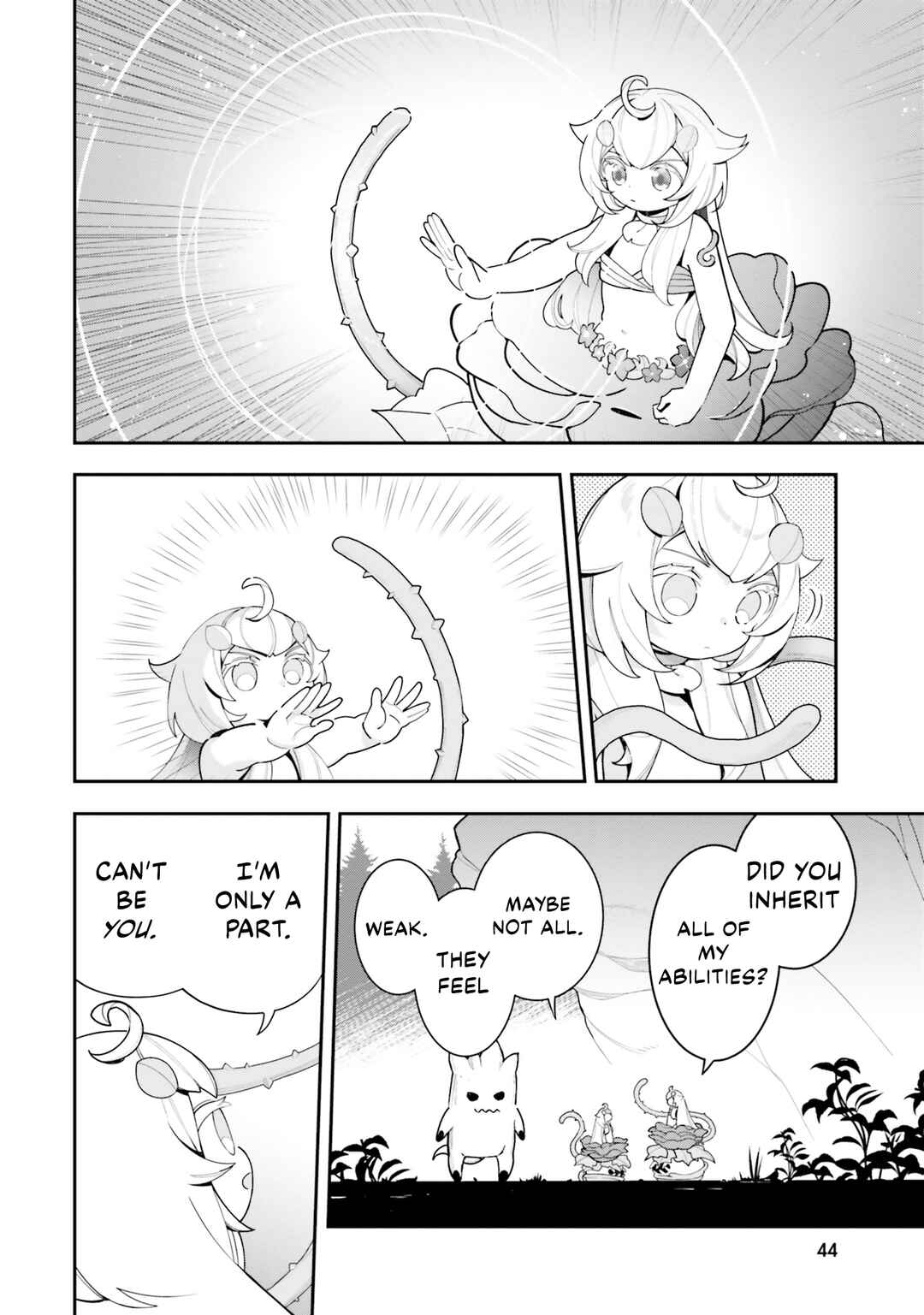 Page 15 Chapter 22 Shokubutsu Monster Musume Nikki ~Seijo datta Watashi ga Uragirareta Hate ni Aruraune ni Tensei Shite Shimatta node, kore kara wa Kougousei wo Shinagara Shizuka ni Shokubutsu Life wo Sugoshimasu~