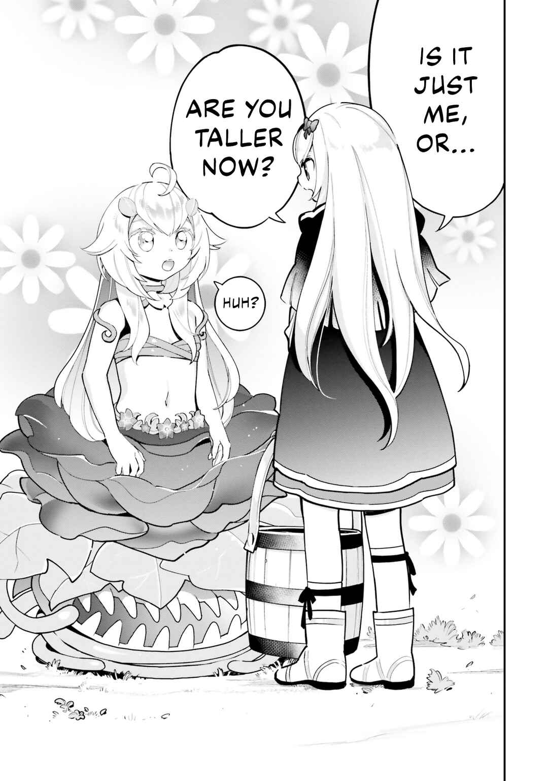 Page 22 Chapter 22 Shokubutsu Monster Musume Nikki ~Seijo datta Watashi ga Uragirareta Hate ni Aruraune ni Tensei Shite Shimatta node, kore kara wa Kougousei wo Shinagara Shizuka ni Shokubutsu Life wo Sugoshimasu~