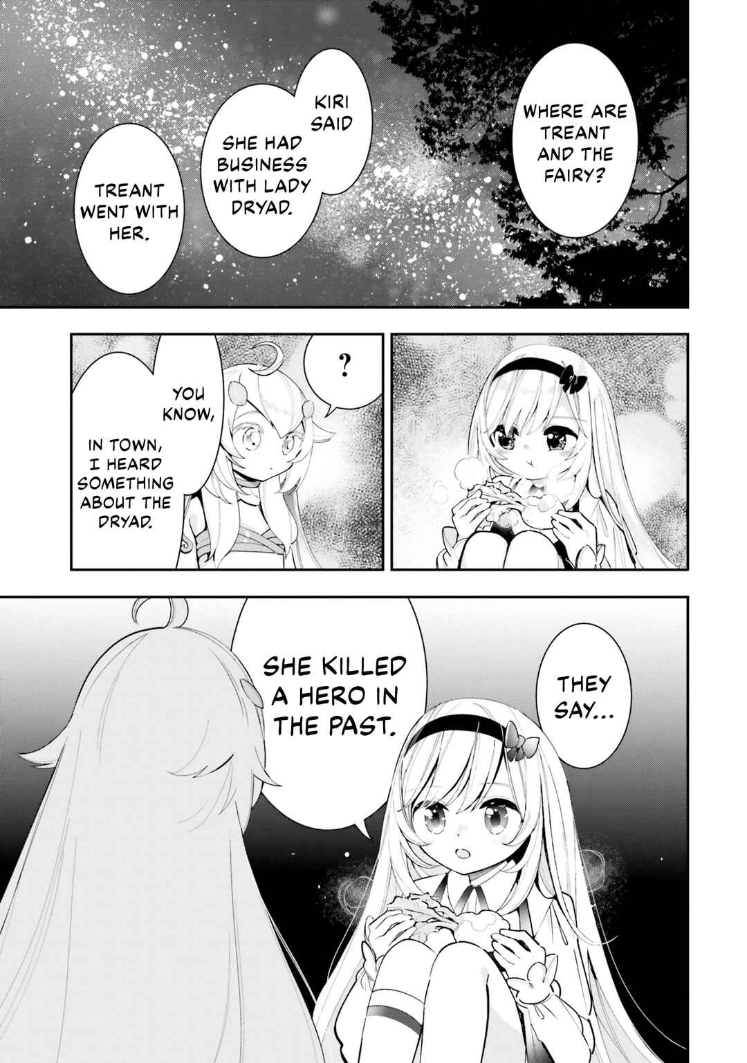 Page 28 Chapter 22 Shokubutsu Monster Musume Nikki ~Seijo datta Watashi ga Uragirareta Hate ni Aruraune ni Tensei Shite Shimatta node, kore kara wa Kougousei wo Shinagara Shizuka ni Shokubutsu Life wo Sugoshimasu~