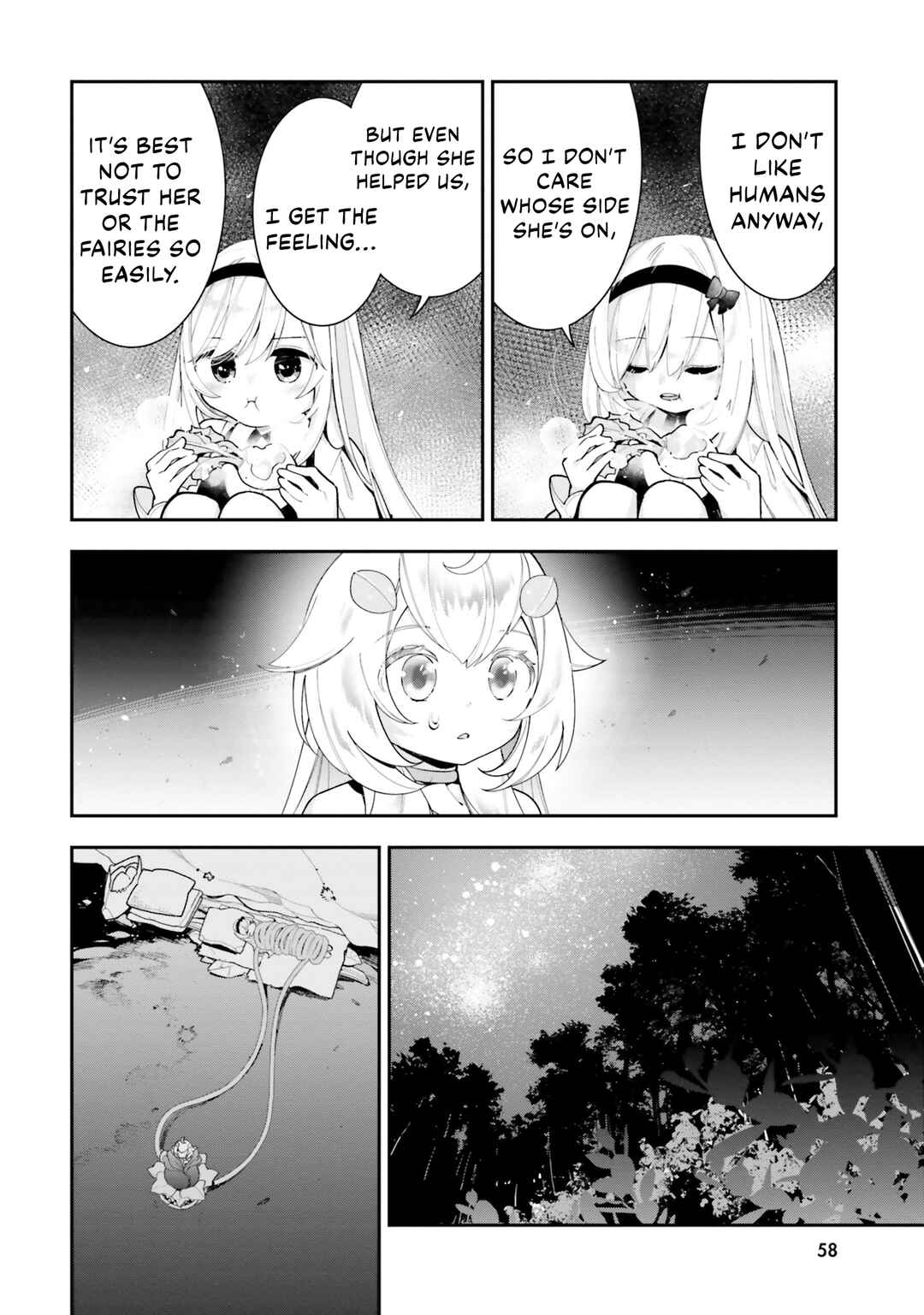 Page 29 Chapter 22 Shokubutsu Monster Musume Nikki ~Seijo datta Watashi ga Uragirareta Hate ni Aruraune ni Tensei Shite Shimatta node, kore kara wa Kougousei wo Shinagara Shizuka ni Shokubutsu Life wo Sugoshimasu~