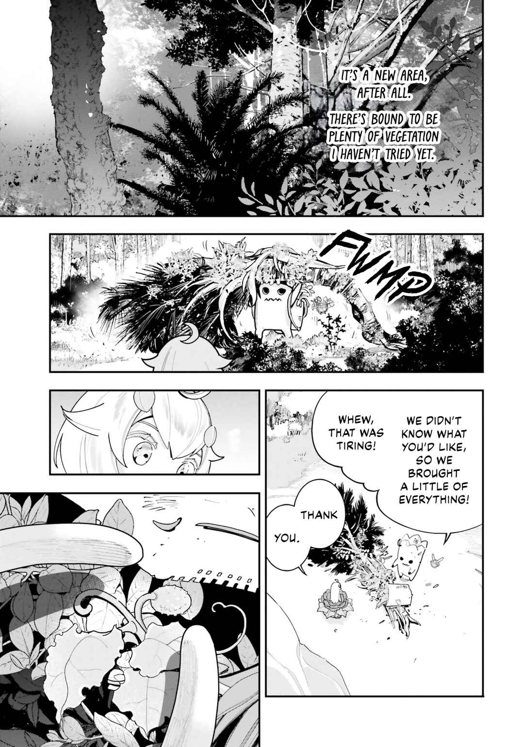 Page 6 Chapter 22 Shokubutsu Monster Musume Nikki ~Seijo datta Watashi ga Uragirareta Hate ni Aruraune ni Tensei Shite Shimatta node, kore kara wa Kougousei wo Shinagara Shizuka ni Shokubutsu Life wo Sugoshimasu~