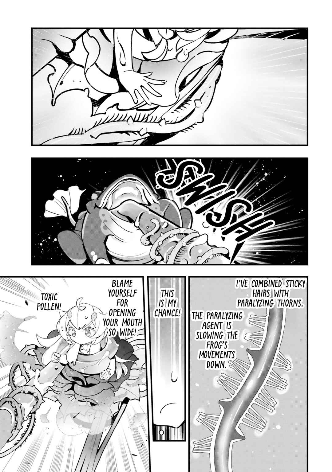 Page 22 Chapter 17 Shokubutsu Monster Musume Nikki ~Seijo datta Watashi ga Uragirareta Hate ni Aruraune ni Tensei Shite Shimatta node, kore kara wa Kougousei wo Shinagara Shizuka ni Shokubutsu Life wo Sugoshimasu~