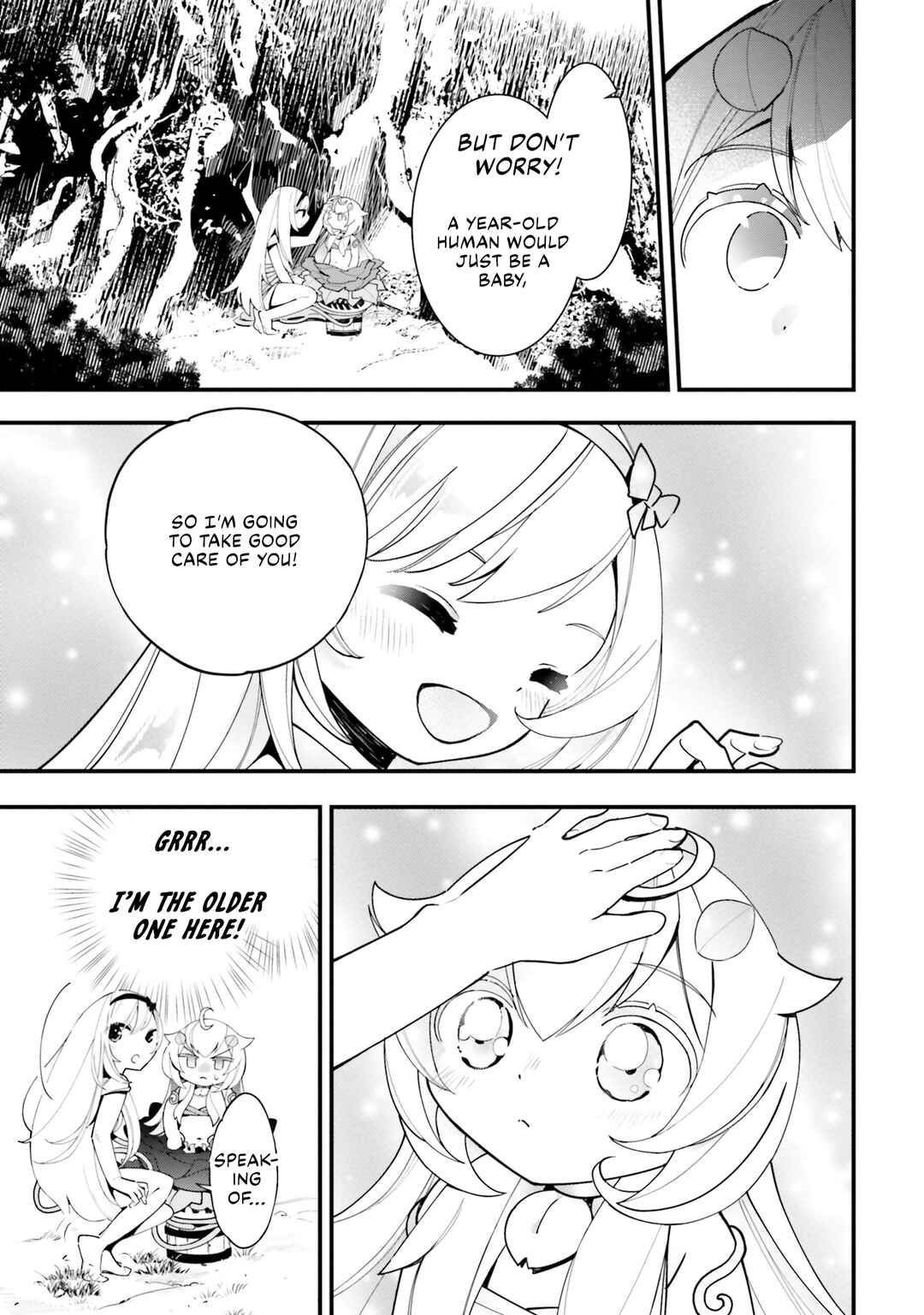 Page 8 Chapter 17 Shokubutsu Monster Musume Nikki ~Seijo datta Watashi ga Uragirareta Hate ni Aruraune ni Tensei Shite Shimatta node, kore kara wa Kougousei wo Shinagara Shizuka ni Shokubutsu Life wo Sugoshimasu~