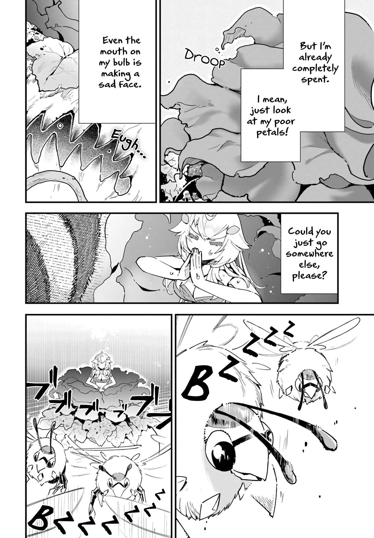 Page 29 Chapter 2 Shokubutsu Monster Musume Nikki ~Seijo datta Watashi ga Uragirareta Hate ni Aruraune ni Tensei Shite Shimatta node, kore kara wa Kougousei wo Shinagara Shizuka ni Shokubutsu Life wo Sugoshimasu~