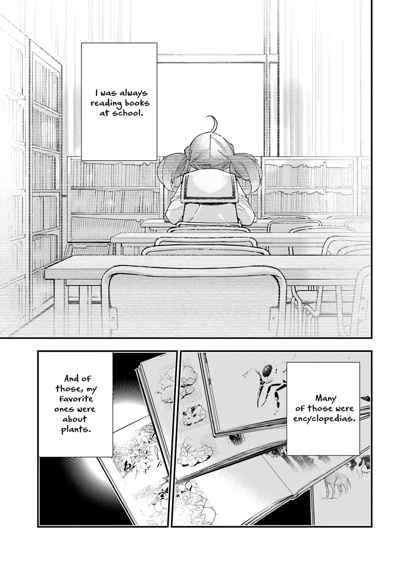 Page 8 Chapter 2 Shokubutsu Monster Musume Nikki ~Seijo datta Watashi ga Uragirareta Hate ni Aruraune ni Tensei Shite Shimatta node, kore kara wa Kougousei wo Shinagara Shizuka ni Shokubutsu Life wo Sugoshimasu~