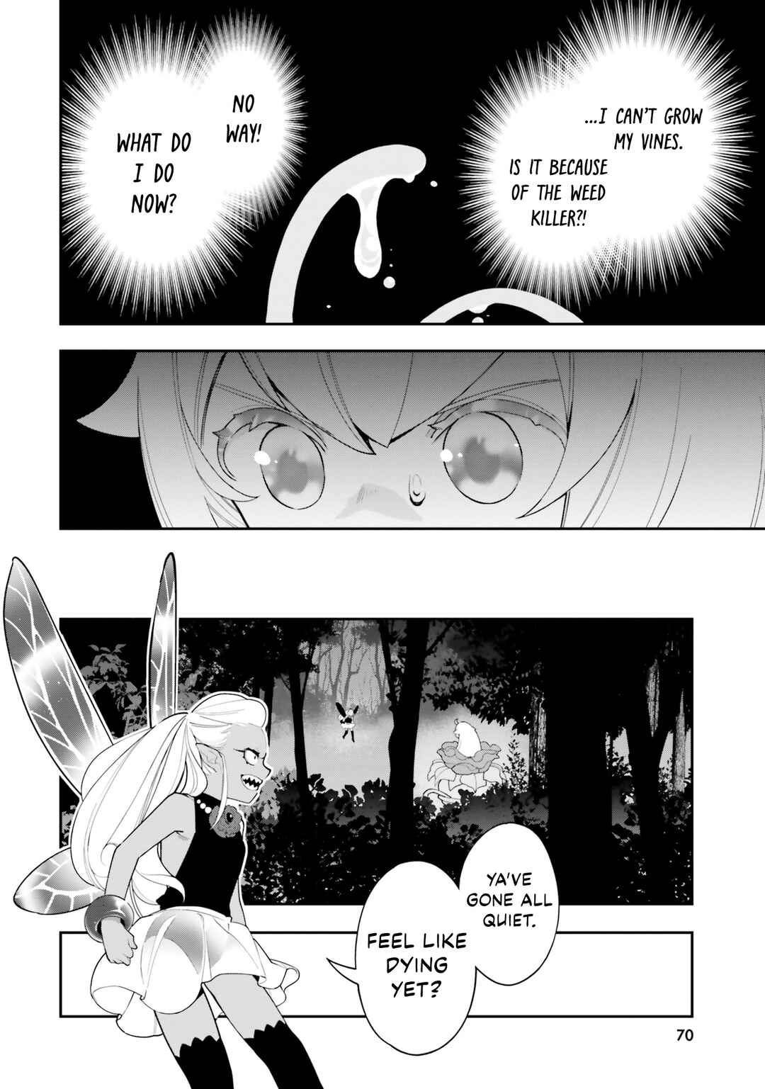Page 11 Chapter 23 Shokubutsu Monster Musume Nikki ~Seijo datta Watashi ga Uragirareta Hate ni Aruraune ni Tensei Shite Shimatta node, kore kara wa Kougousei wo Shinagara Shizuka ni Shokubutsu Life wo Sugoshimasu~