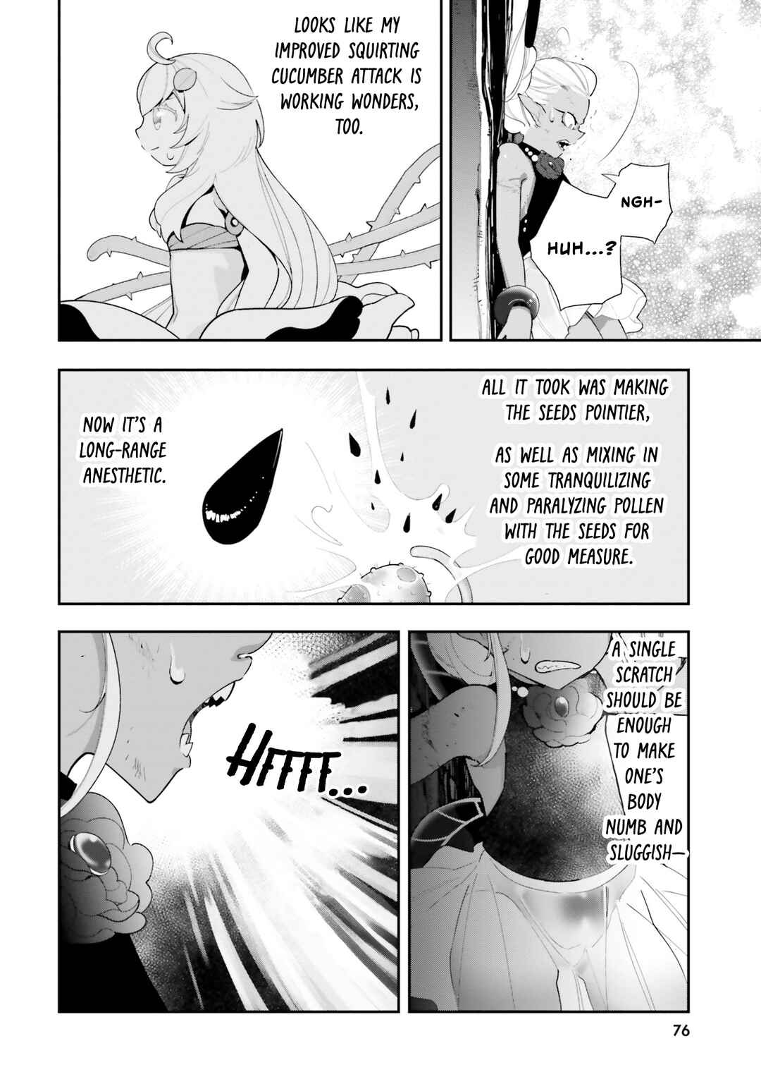 Page 17 Chapter 23 Shokubutsu Monster Musume Nikki ~Seijo datta Watashi ga Uragirareta Hate ni Aruraune ni Tensei Shite Shimatta node, kore kara wa Kougousei wo Shinagara Shizuka ni Shokubutsu Life wo Sugoshimasu~